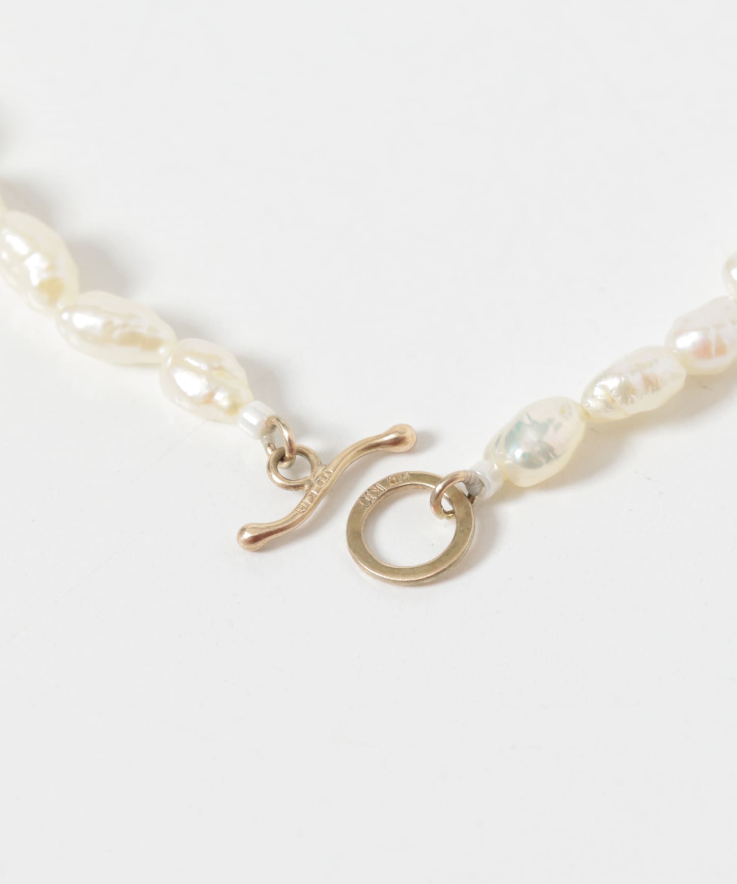 Toile　RICE PEARL NECKLACE WH 45