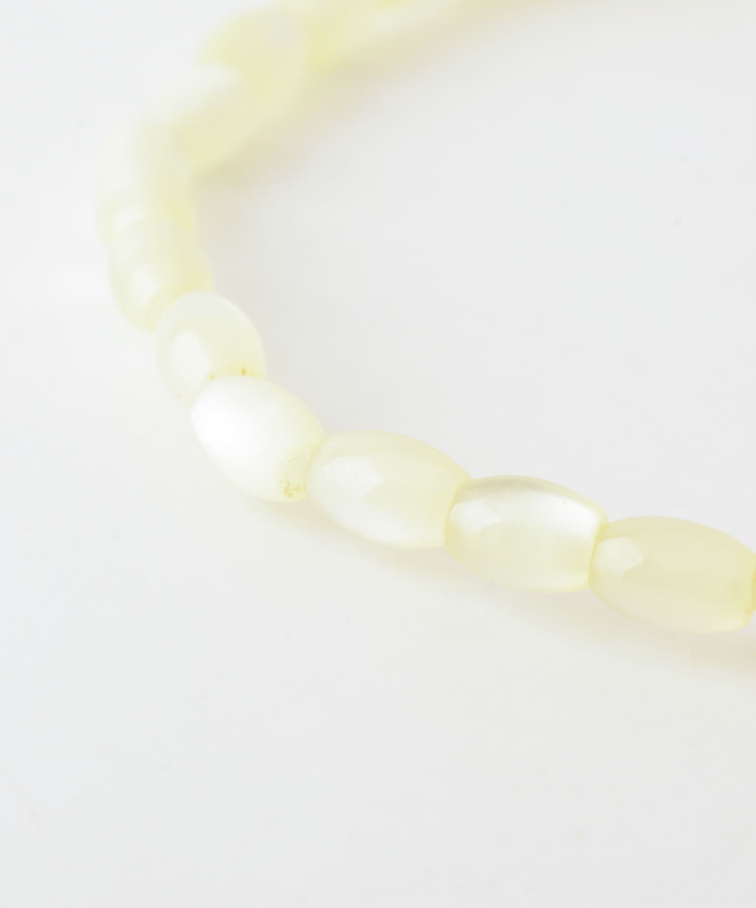 Toile　DS SHELL BEADS NECKLACE WH 40