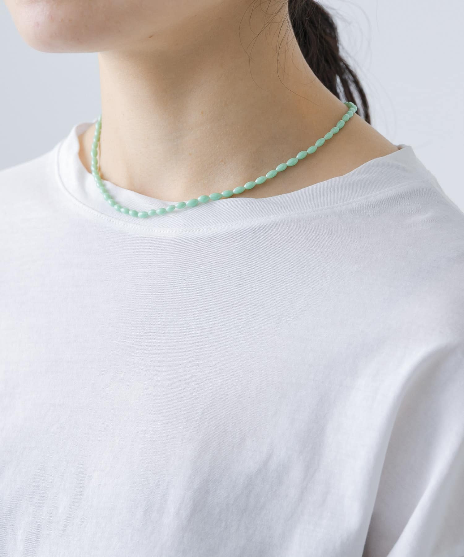 Toile　DS GLASS BEADS NECKLACE