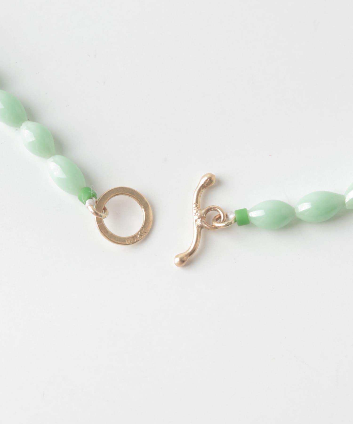 Toile　DS GLASS BEADS NECKLACE L.GR 40