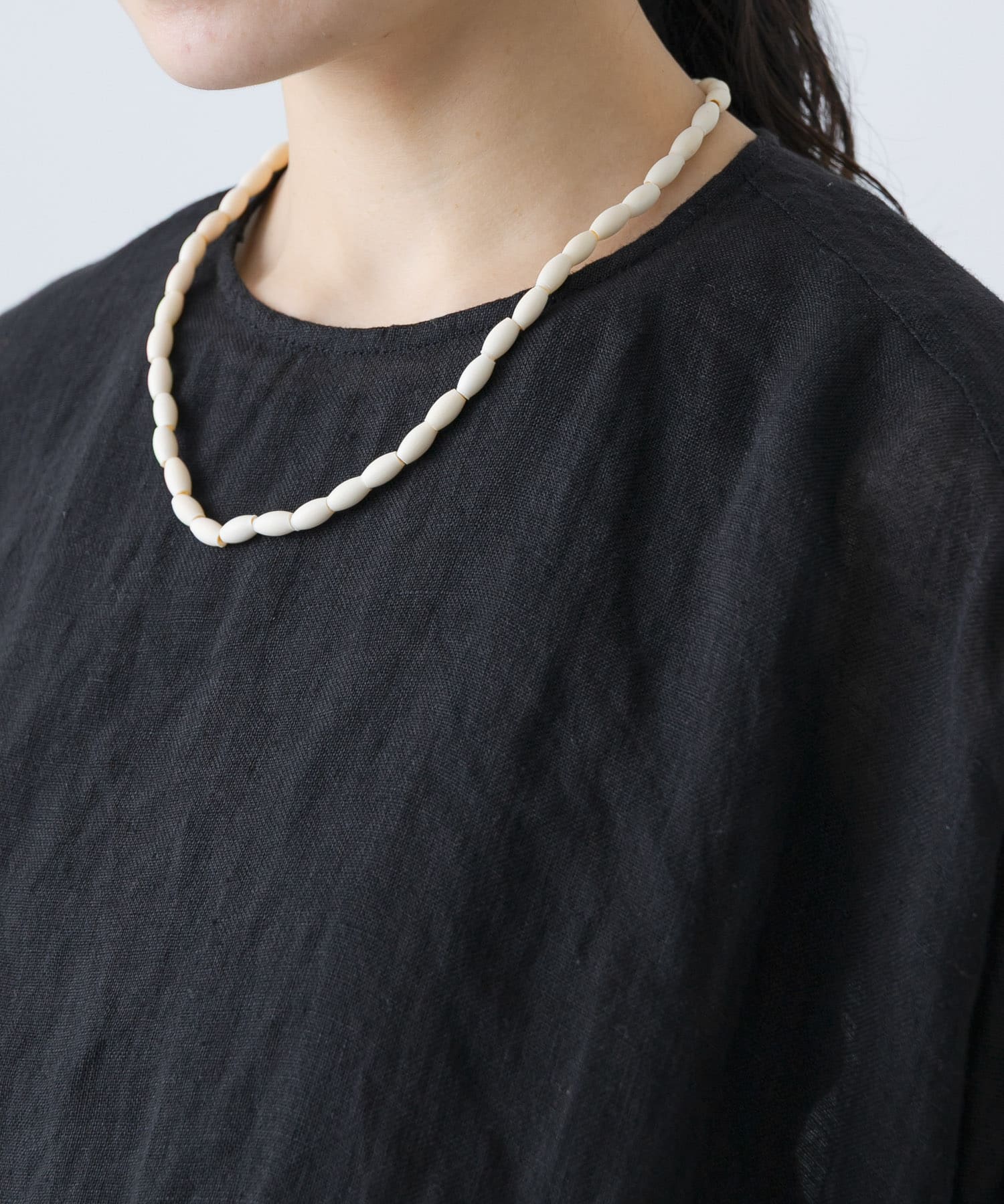 Toile　DS BONE BEADS NECKLACE