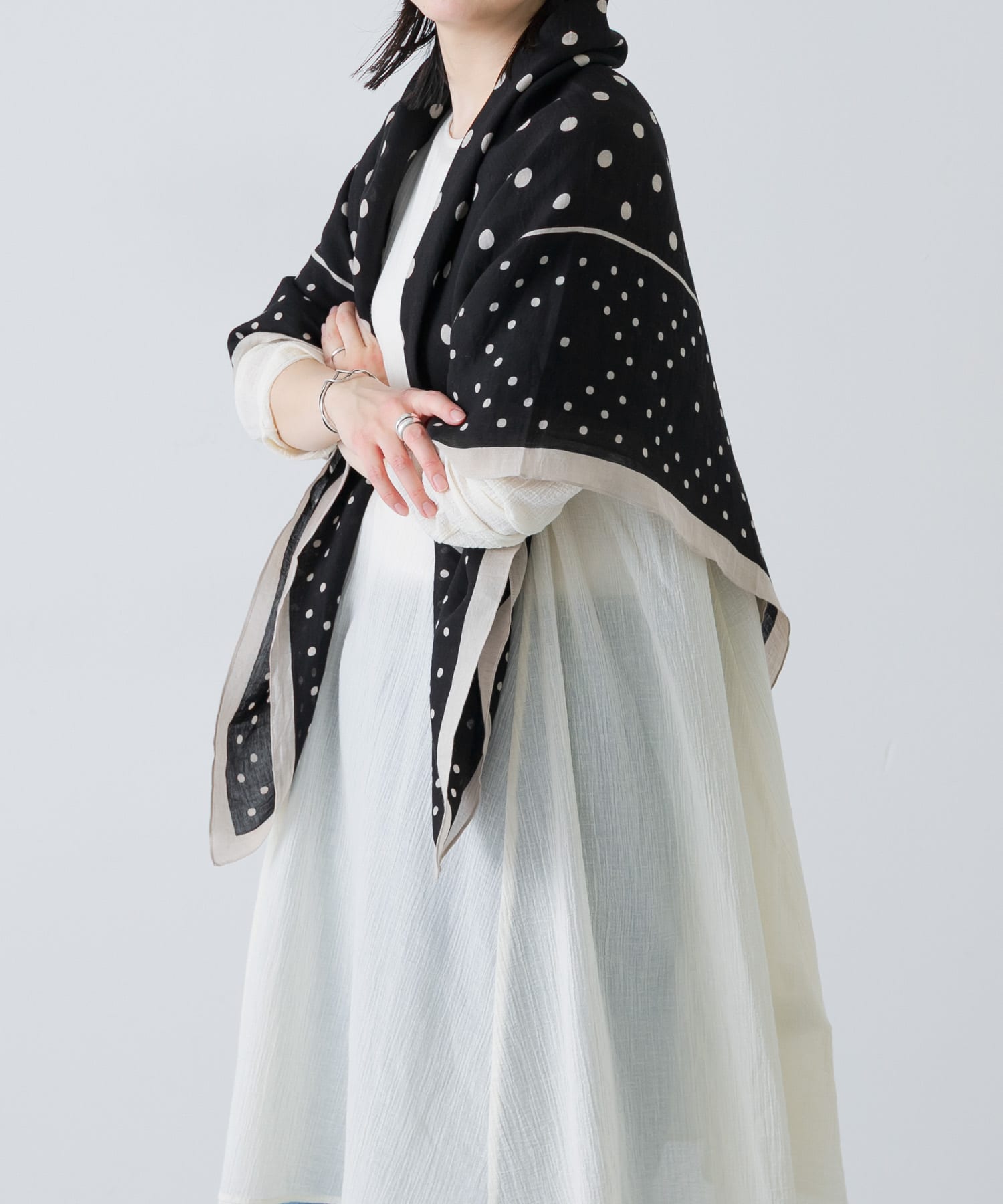 manipuri STOLEジオメドット(- BLACK): ファッション雑貨｜URBAN 