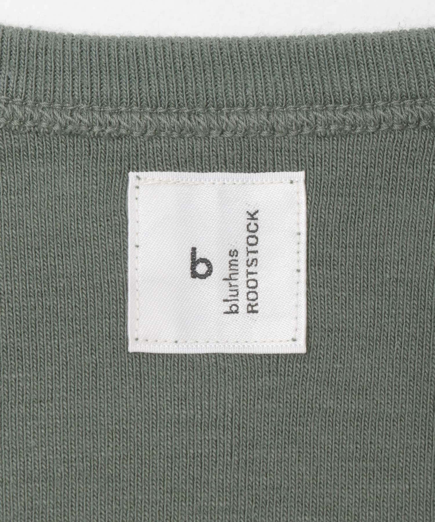blurhmsROOTSTOCK　CLASSIC RIB-FIT TANK TOP KhakiBlue 0