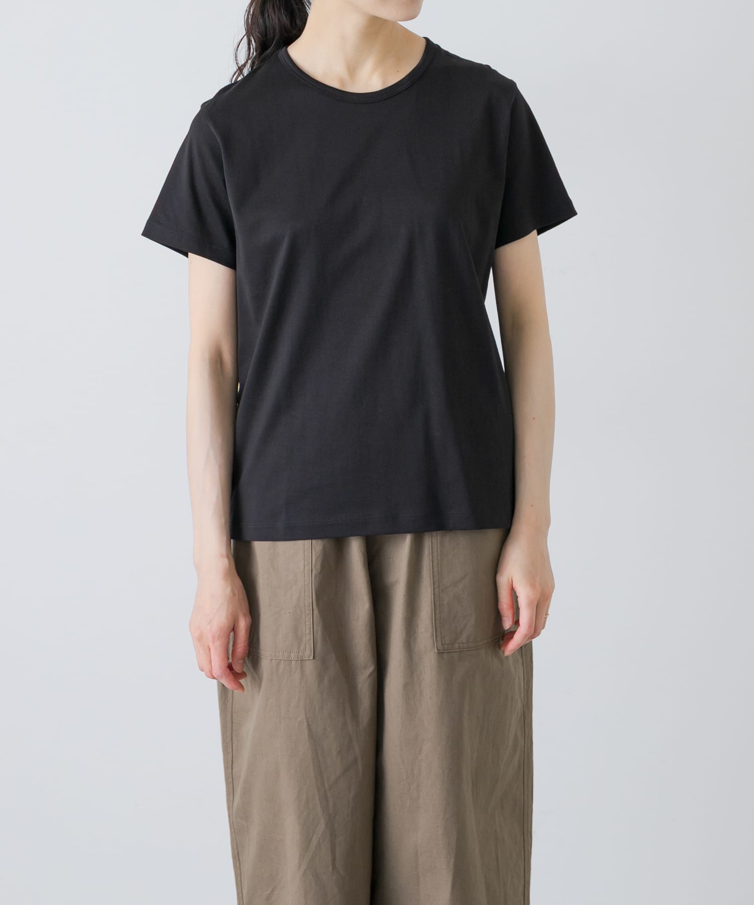 handvaerk　CREW NECK T-SHIRT