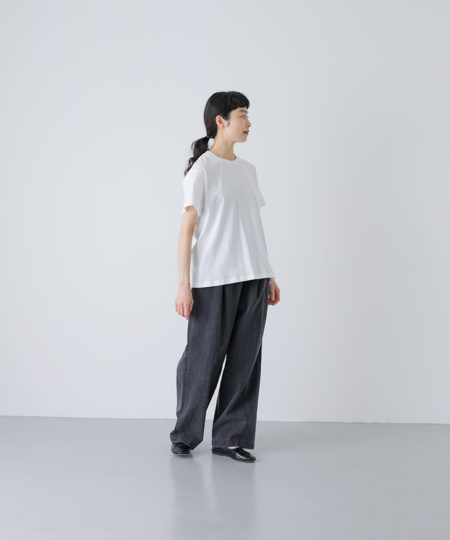 未使用品 スタジオニコルソン MARINE Tシャツ カットソー 半袖 1 STUDIO NICHOLSON MARINE(10 OFF WHITE): トップス｜URBAN RESEARCH