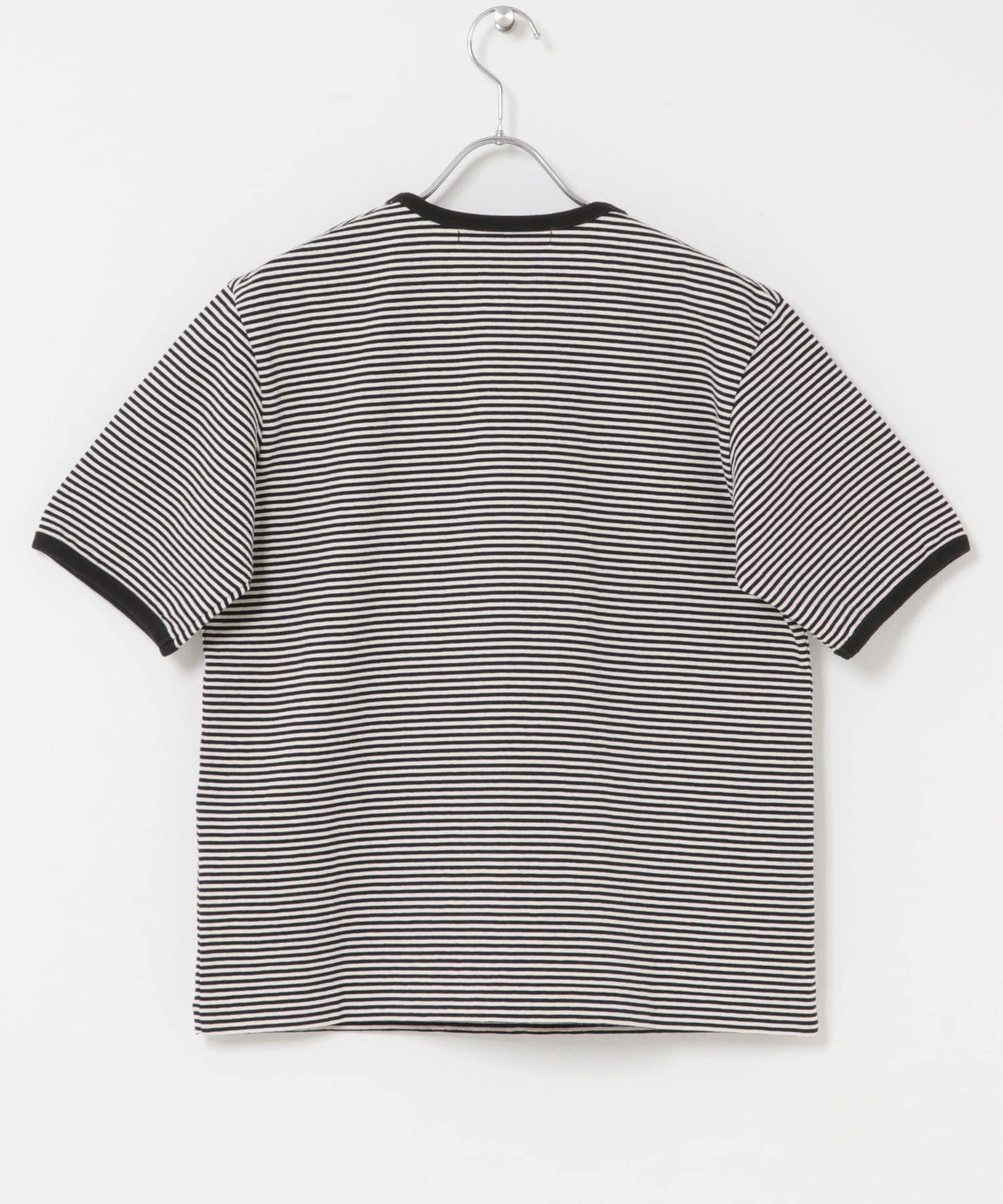 Charpentier de vaisseu　COTTON SHORT-SLEEVE T-SHIRT NAT/BK/BK 0