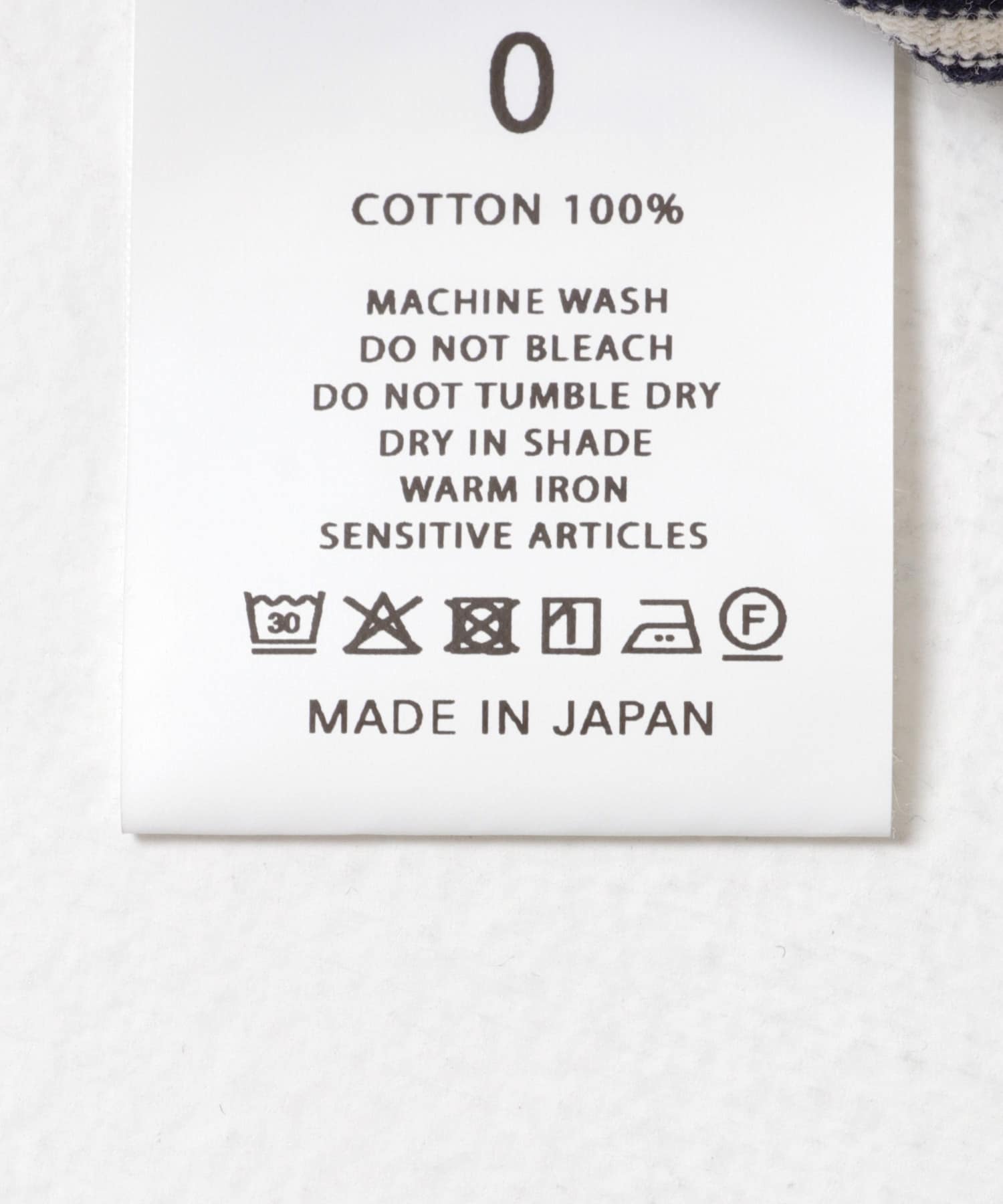 Charpentier de vaisseu　COTTON SHORT-SLEEVE T-SHIRT NAT/BK/BK 0