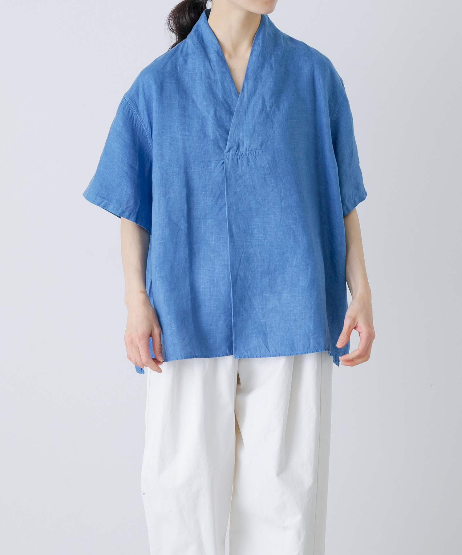 MITTAN　大麻プルオーバー3(草木染)