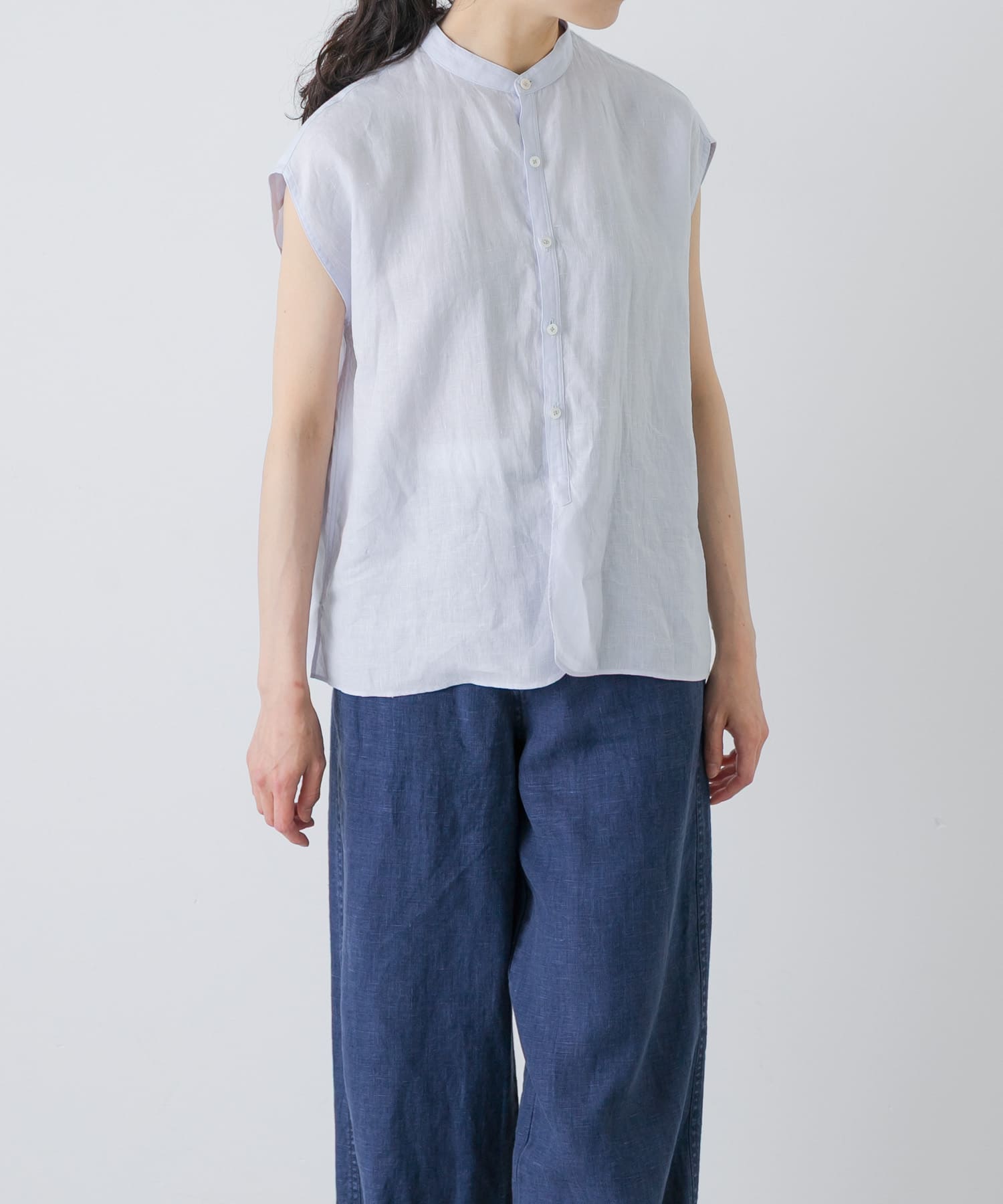 TICCA　リネンフレンチシャツ