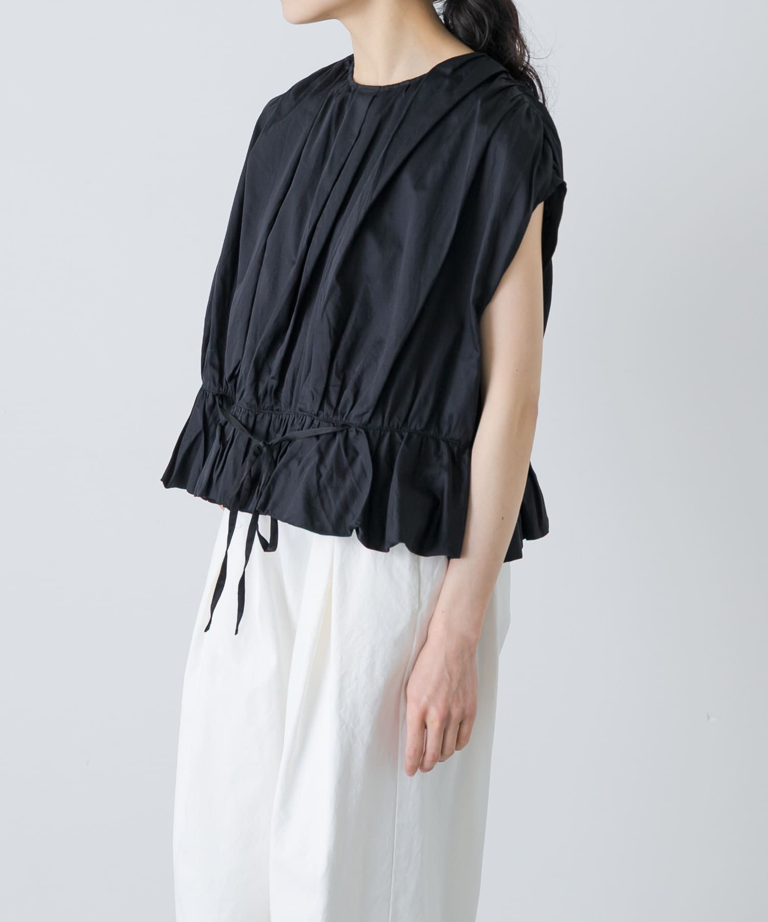 enrica　CO SATIN BLOUSE