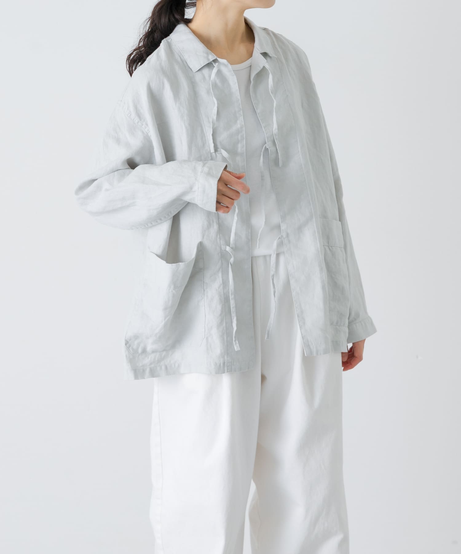 Charpentier de vaisseu　LINEN SHIRT JACKET