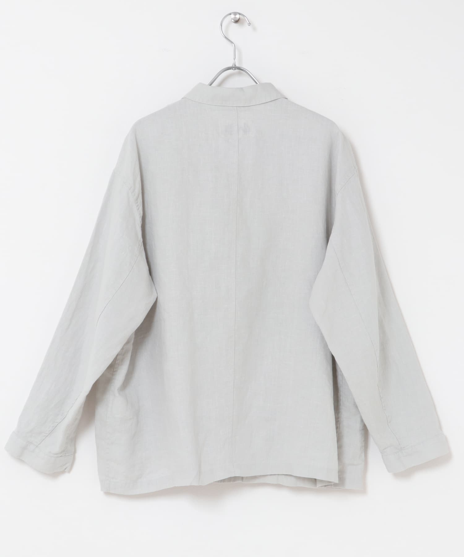 Charpentier de vaisseu　LINEN SHIRT JACKET L.GRY 1