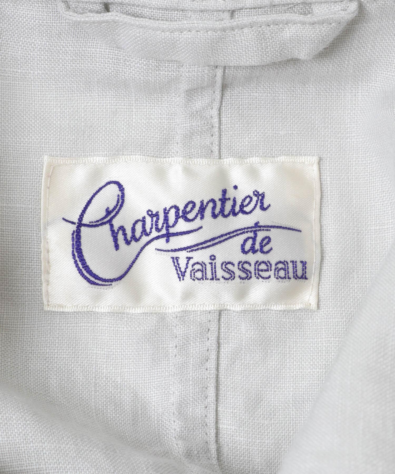 Charpentier de vaisseu　LINEN SHIRT JACKET L.GRY 1