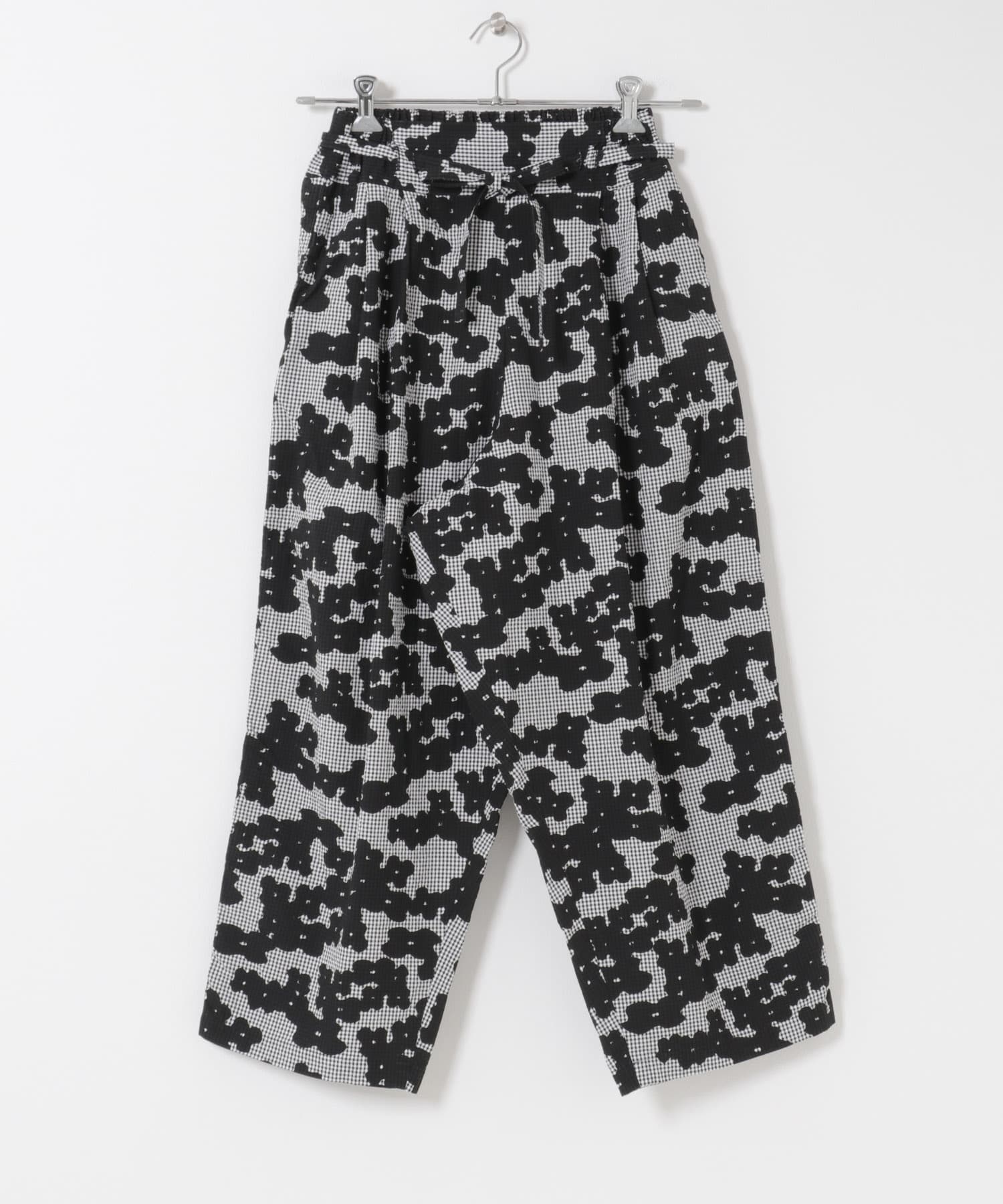 ordinary fits　FLOWER CAMO BALL PANTS BLK 0