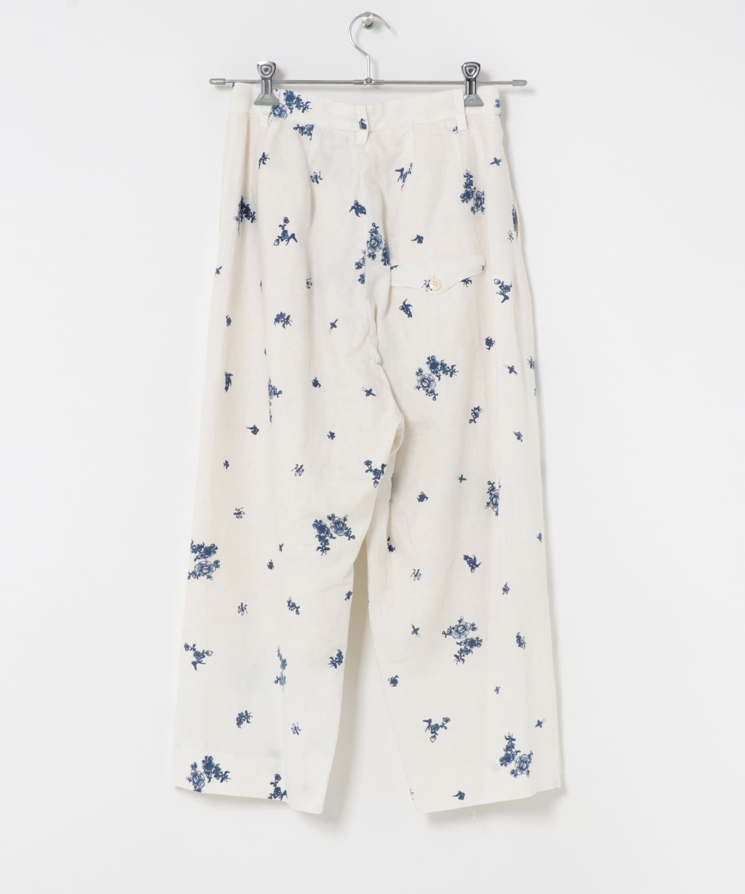 quitan　WIDE CRICKET TROUSERS INDIGO 0