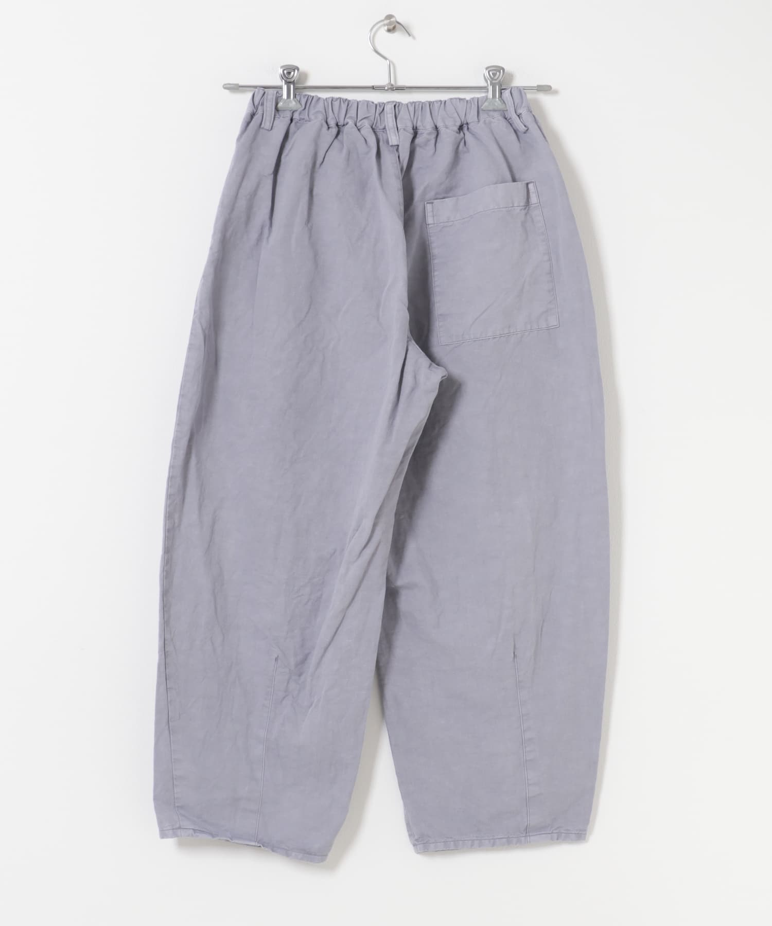 Vlas Blomme　ワイドダーツパンツ BLUE GRAY Free