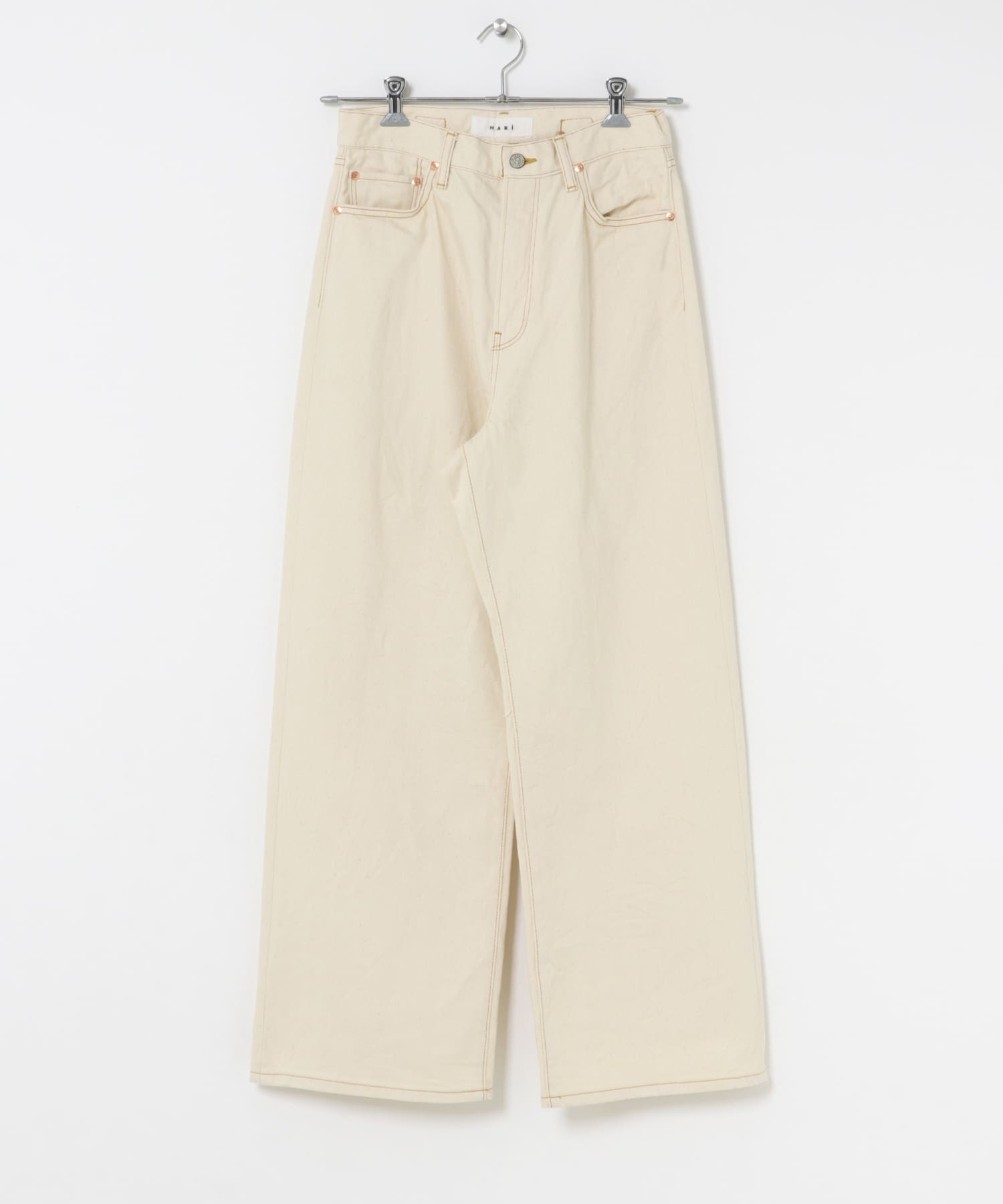 HARi　WIDE STRAIGHT WHITE 2