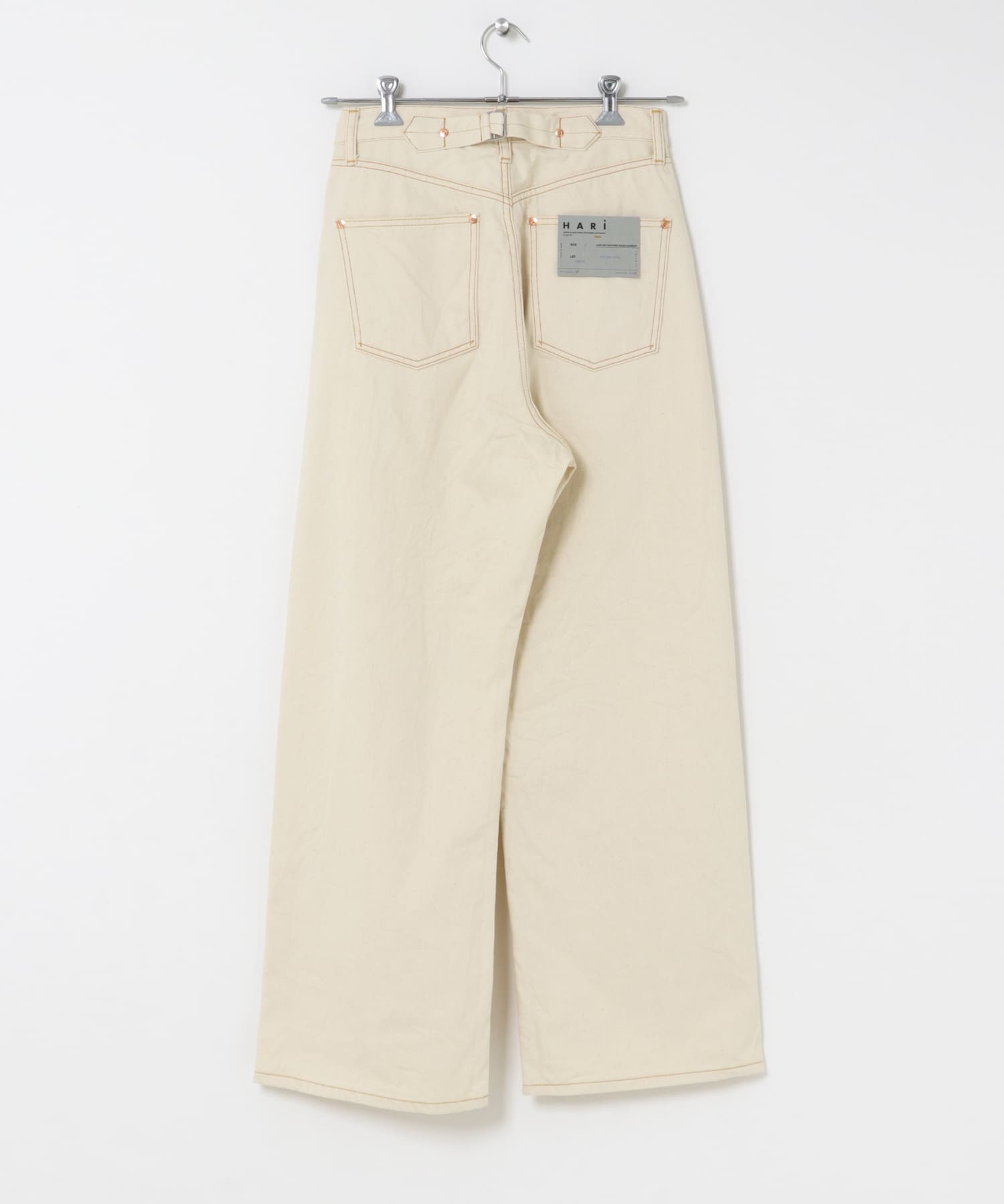 HARi　WIDE STRAIGHT WHITE 2