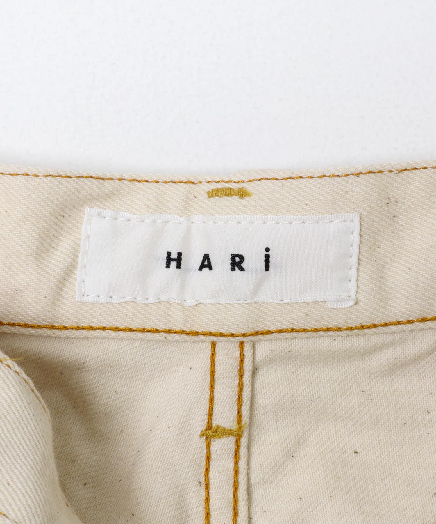 HARi　WIDE STRAIGHT WHITE 2