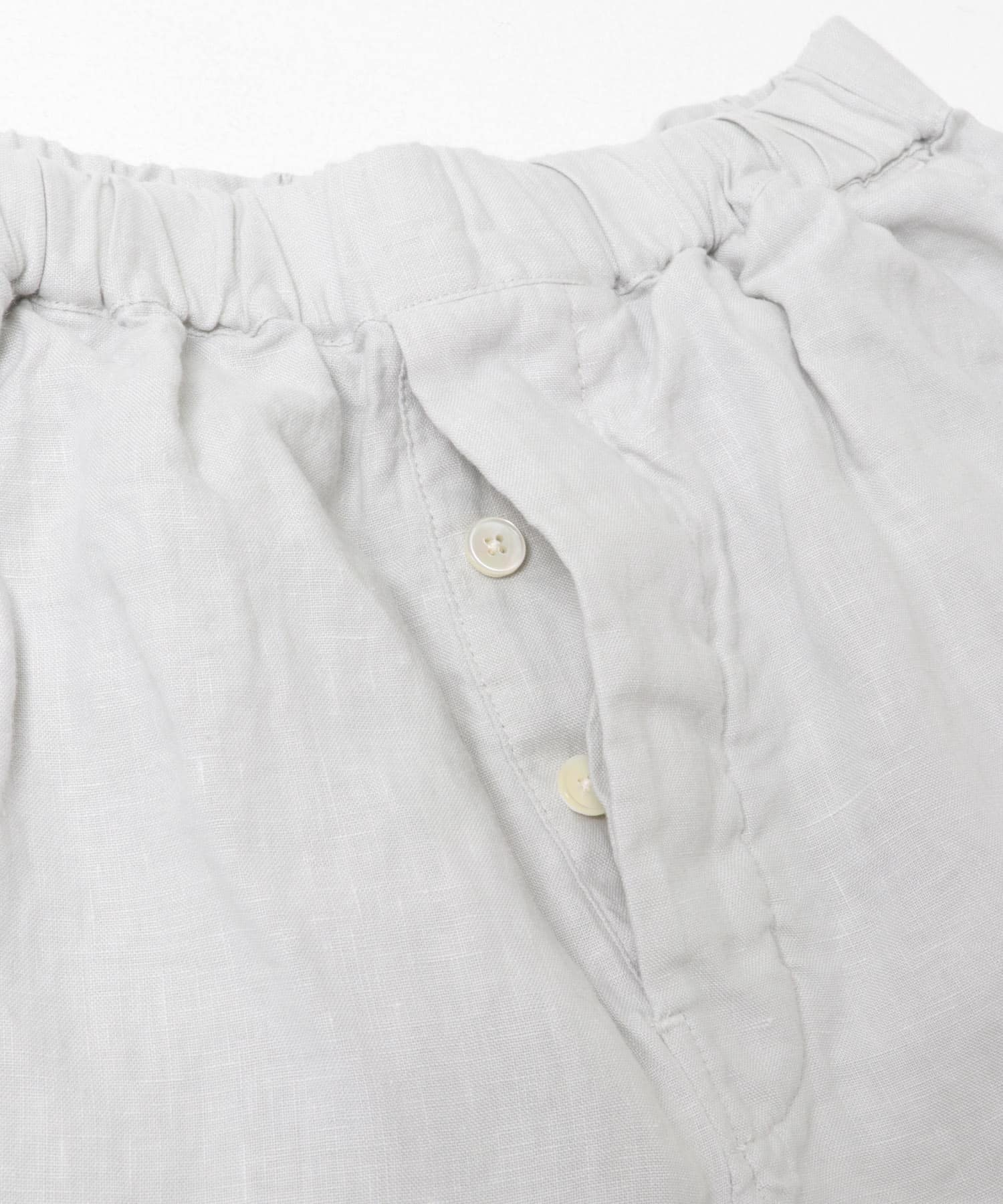 Charpentier de vaisseu　LINEN WIDE SHORTS L.GRY Free