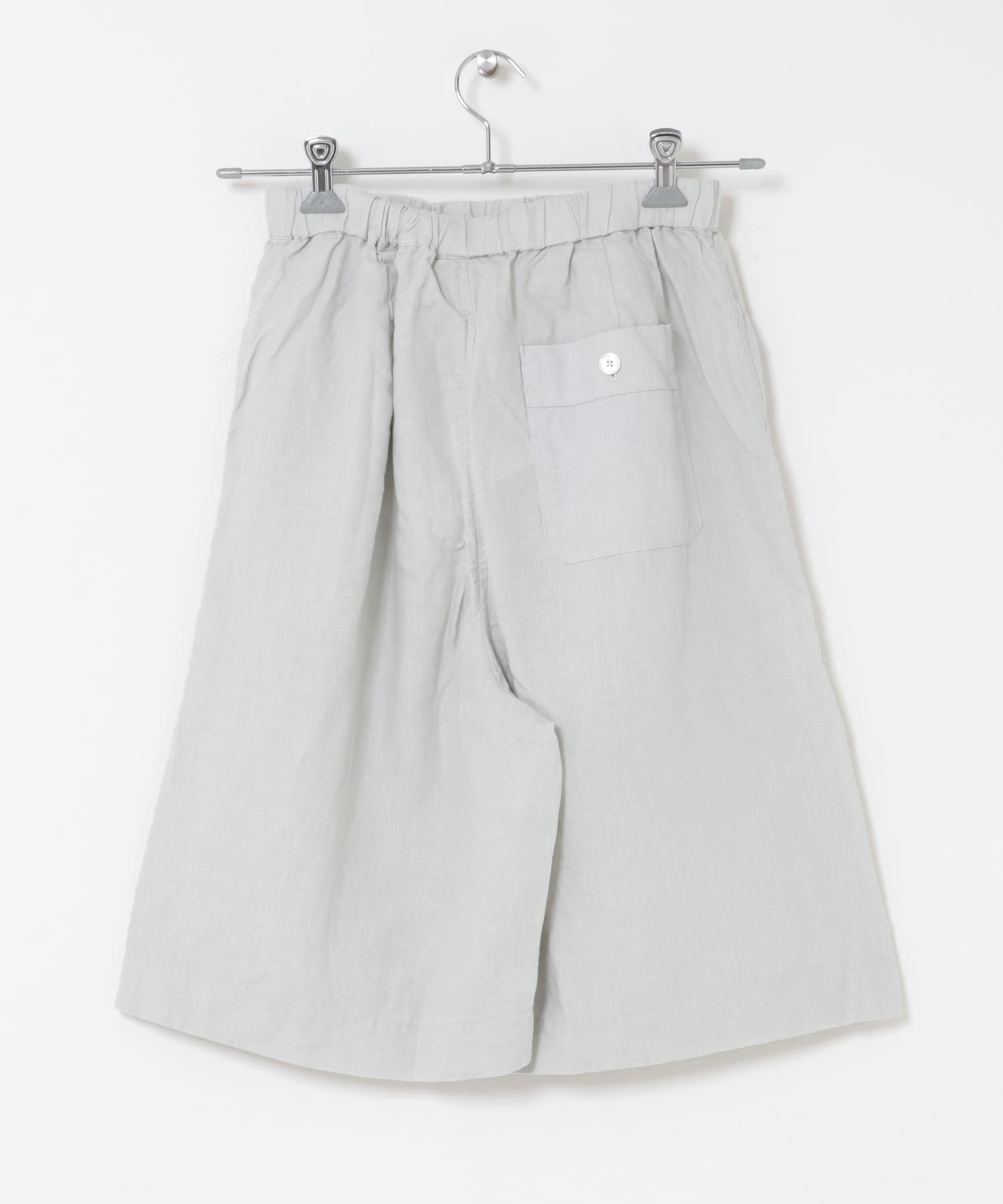 Charpentier de vaisseu　LINEN WIDE SHORTS L.GRY Free