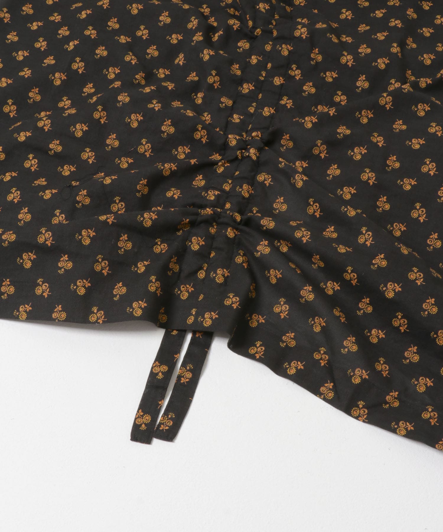 MEYAME　PRINT SUMMER DRESS BLACK Free