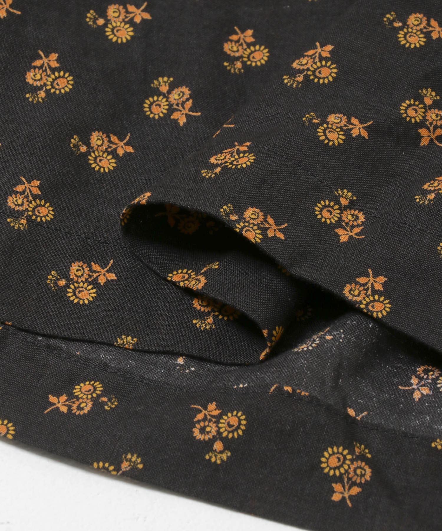 MEYAME　PRINT SUMMER DRESS BLACK Free