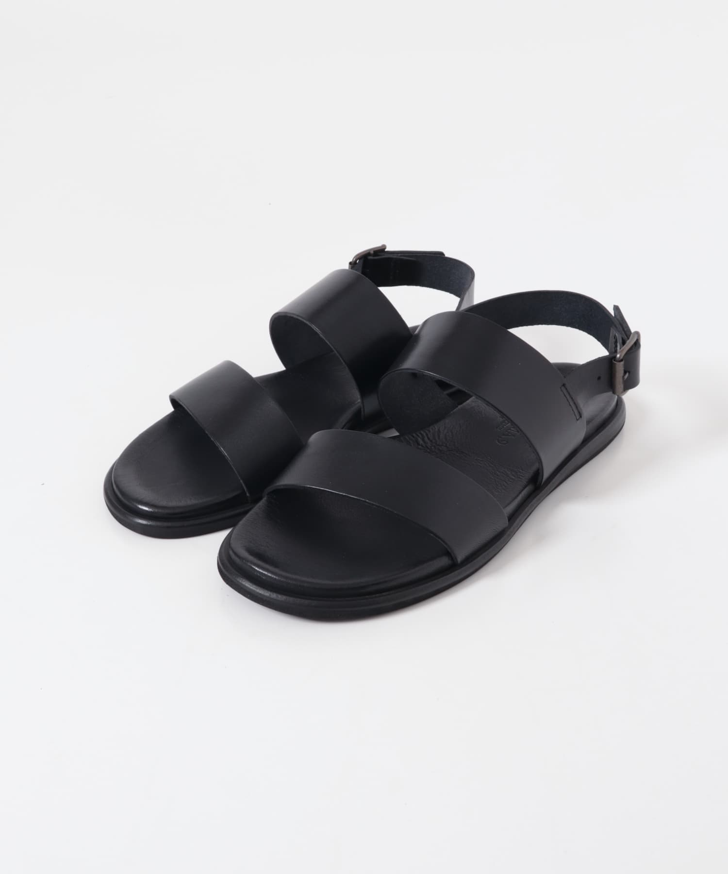 CORSO ROMA, 9 DOUBLE STRAP SANDAL(36 NERO): シューズ｜URBAN