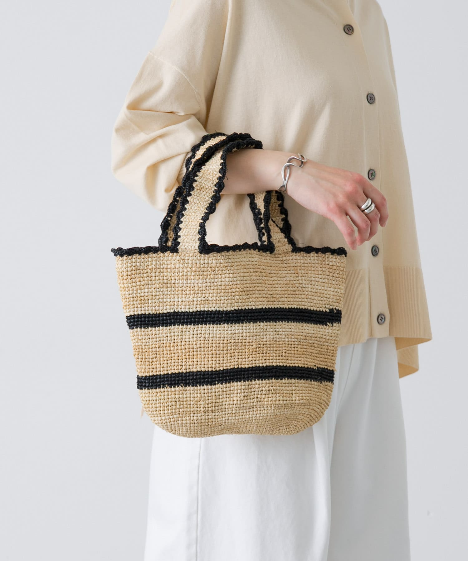 Indego Africa　ODETTE TOTE MINI NATURAL Free