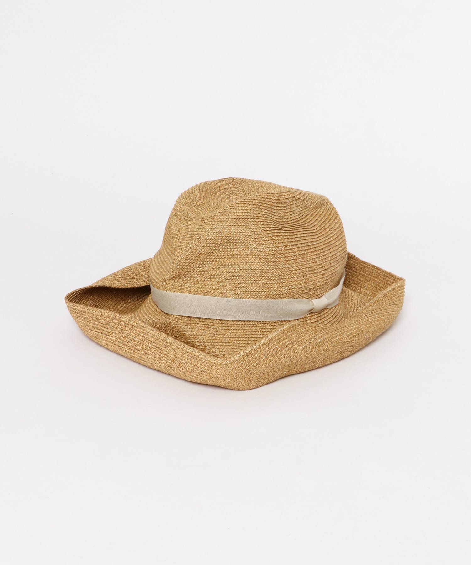 mature ha.　BOXED HAT 11CM RIBBON
