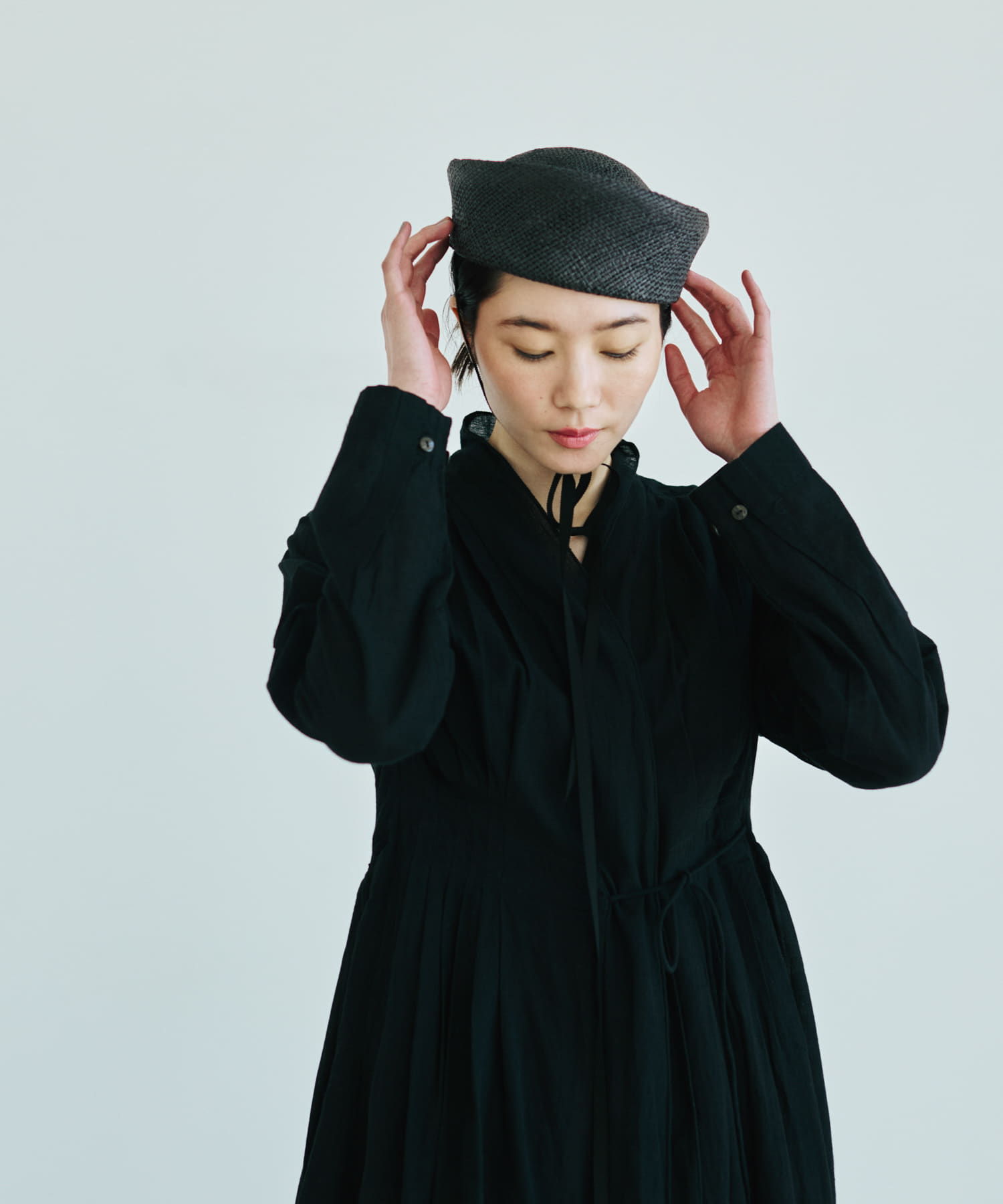 saravah SAILOR HAT BAO(58 BLACK): 帽子｜URBAN RESEARCH公式