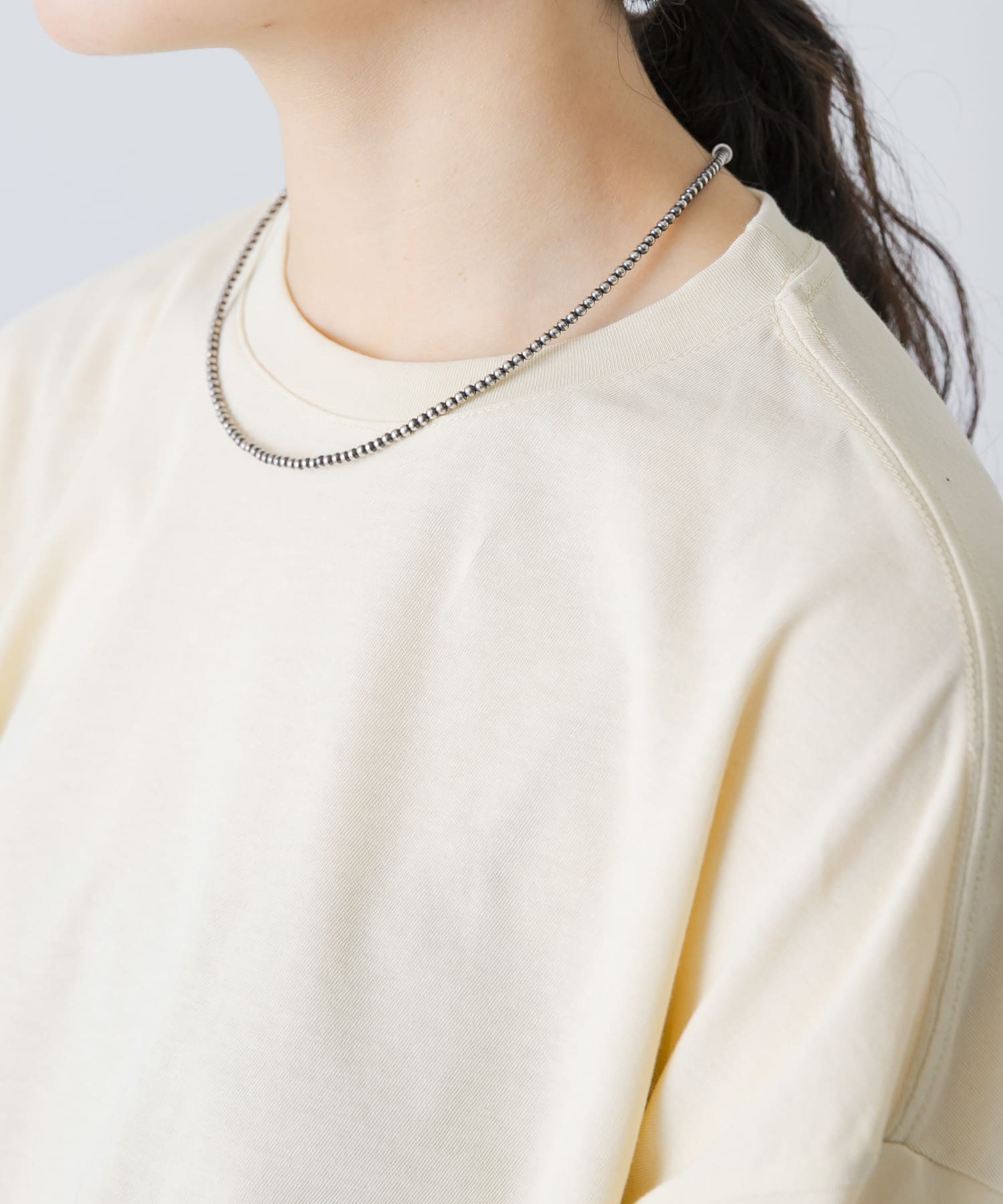 ERICKA NICOLAS BEGAY　PLAIN DESIGN NECKLACE45
