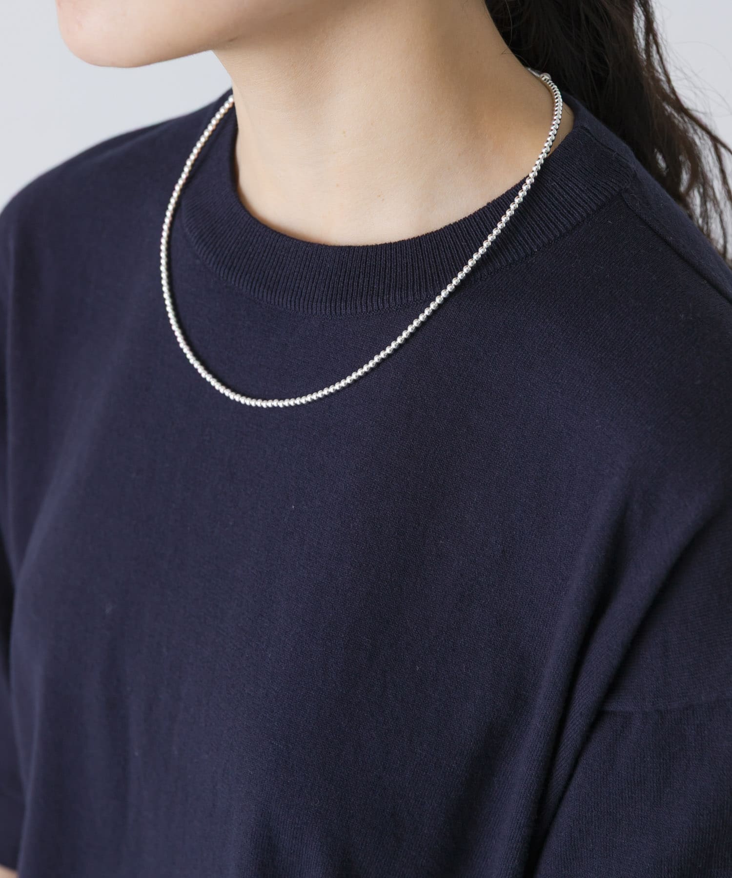 ERICKA NICOLAS BEGAY　PLAIN DESIGN NECKLACE50
