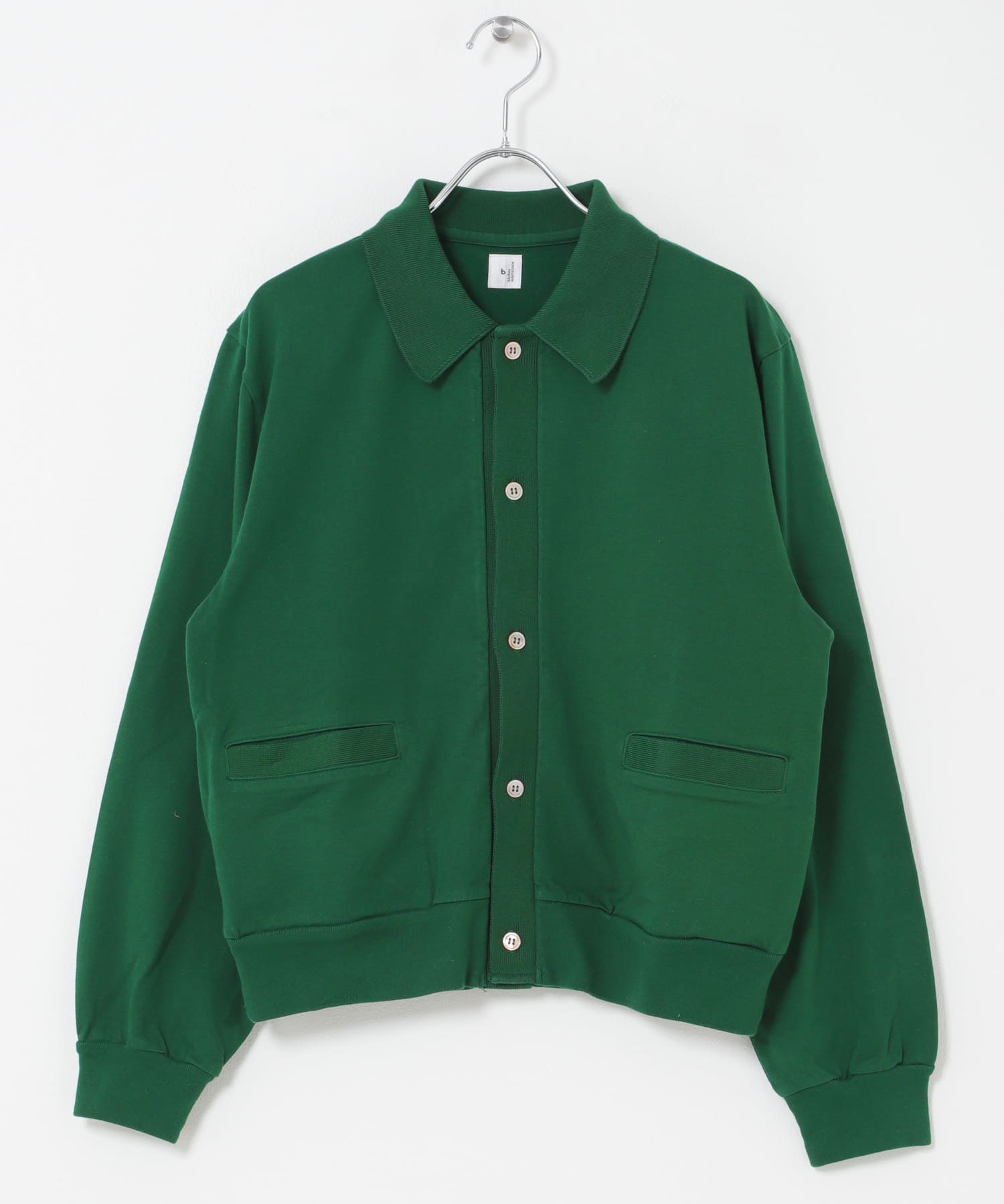 blurhmsROOTSTOCK　CLASSIC COLLARED CARDIGAN DARKGREEN 0