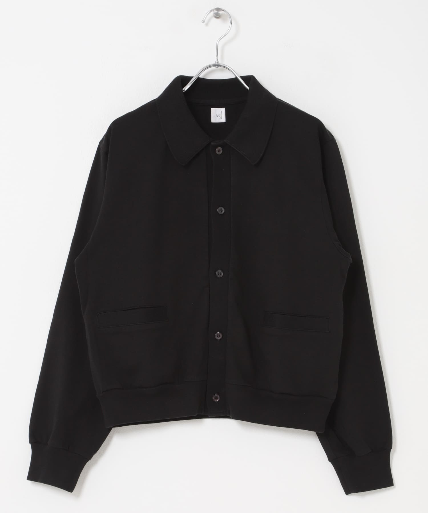 blurhmsROOTSTOCK　CLASSIC COLLARED CARDIGAN BLACK 0