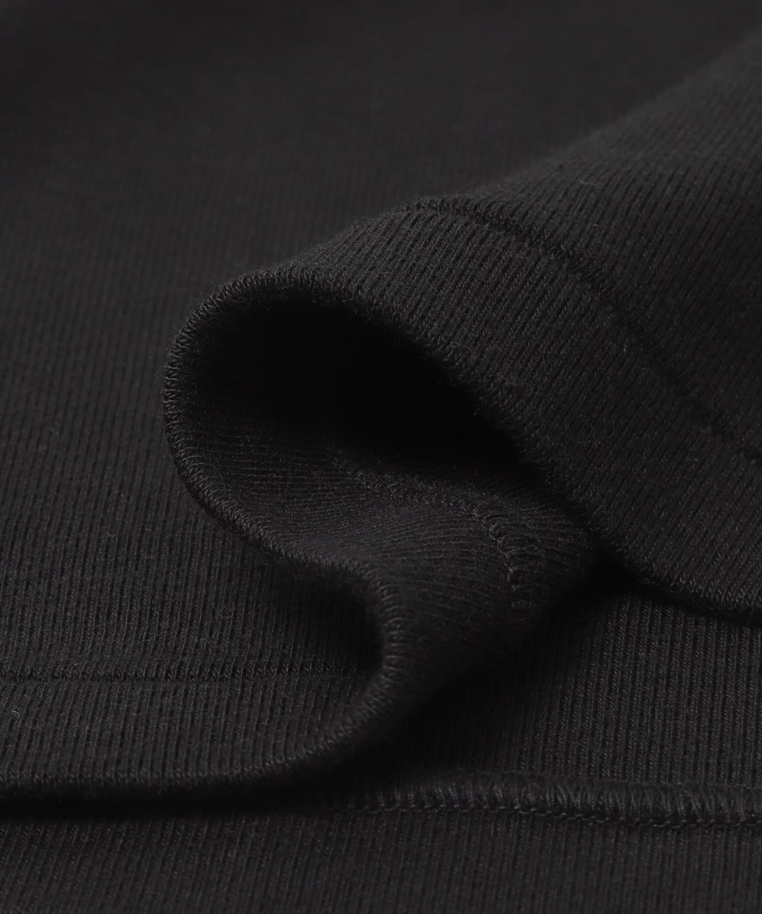 blurhmsROOTSTOCK　CLASSIC HENLEY-NECK LONG-SLEEVE BLACK 0