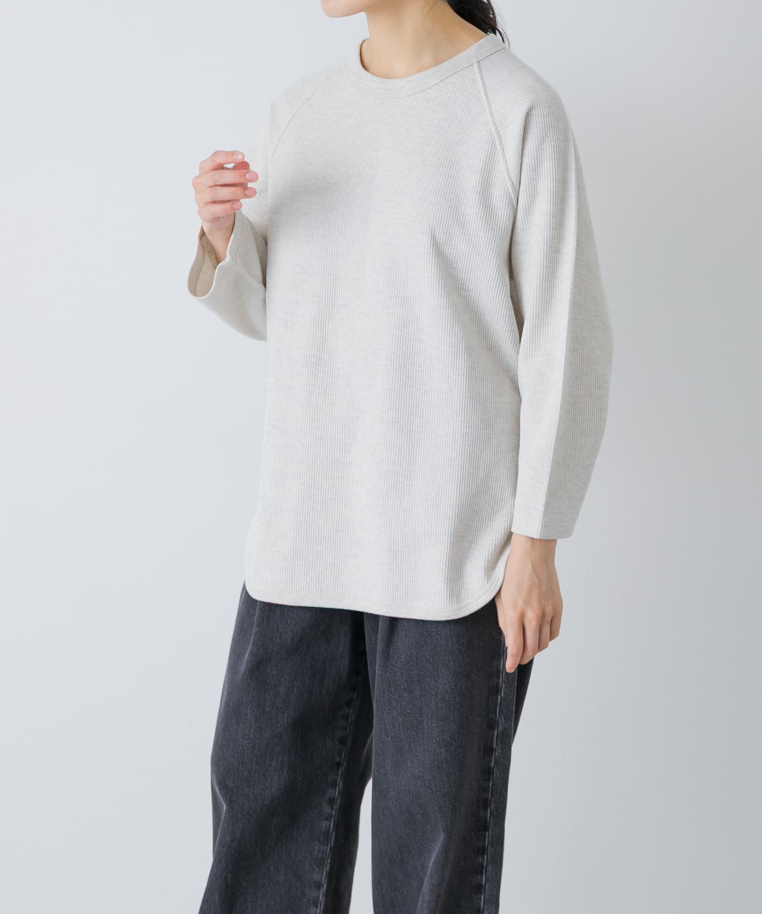 blurhmsROOTSTOCK　THERMAL RAGLAN TEE
