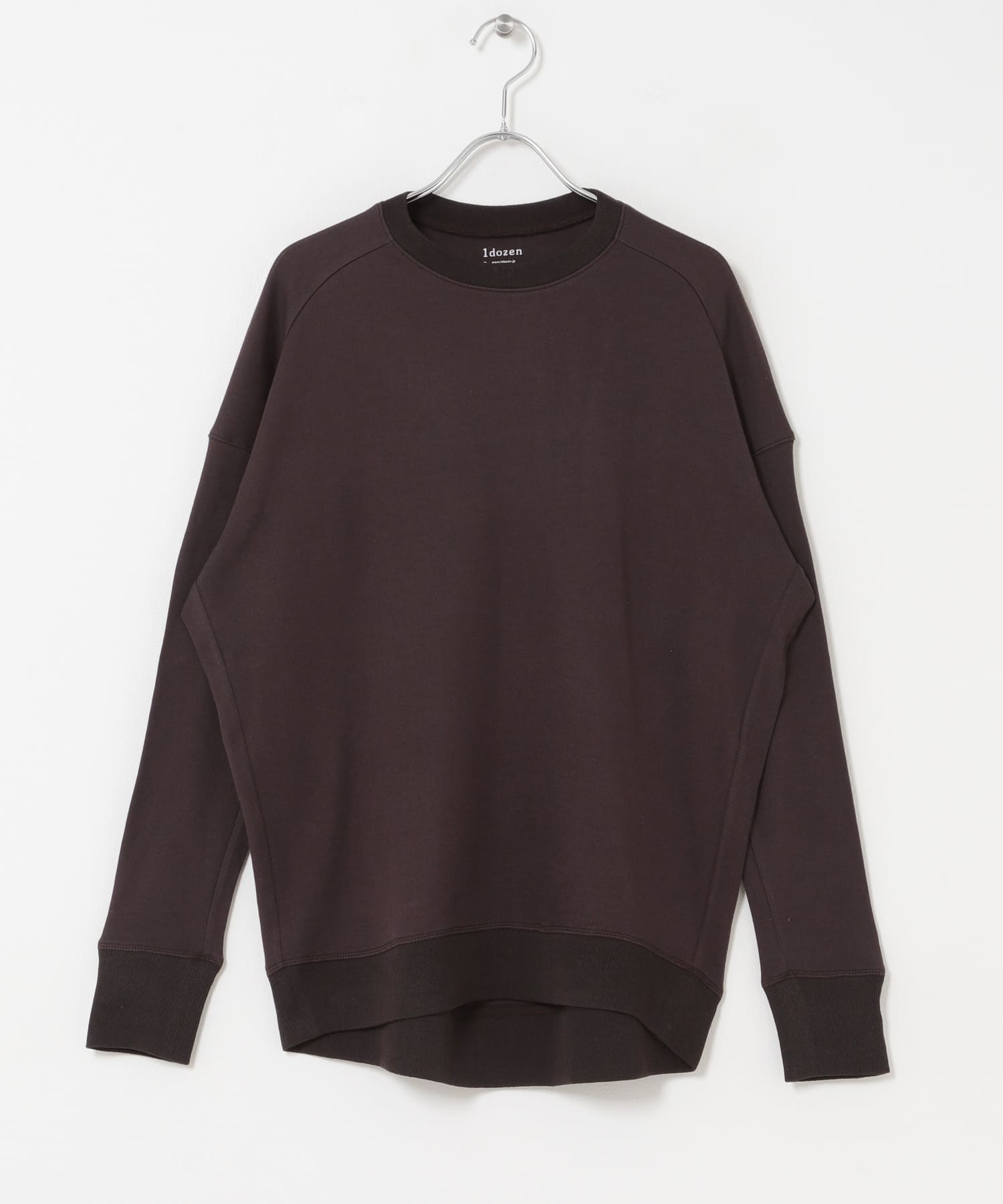 1dozen　リラックスプルオーバー BURGUNDY 1
