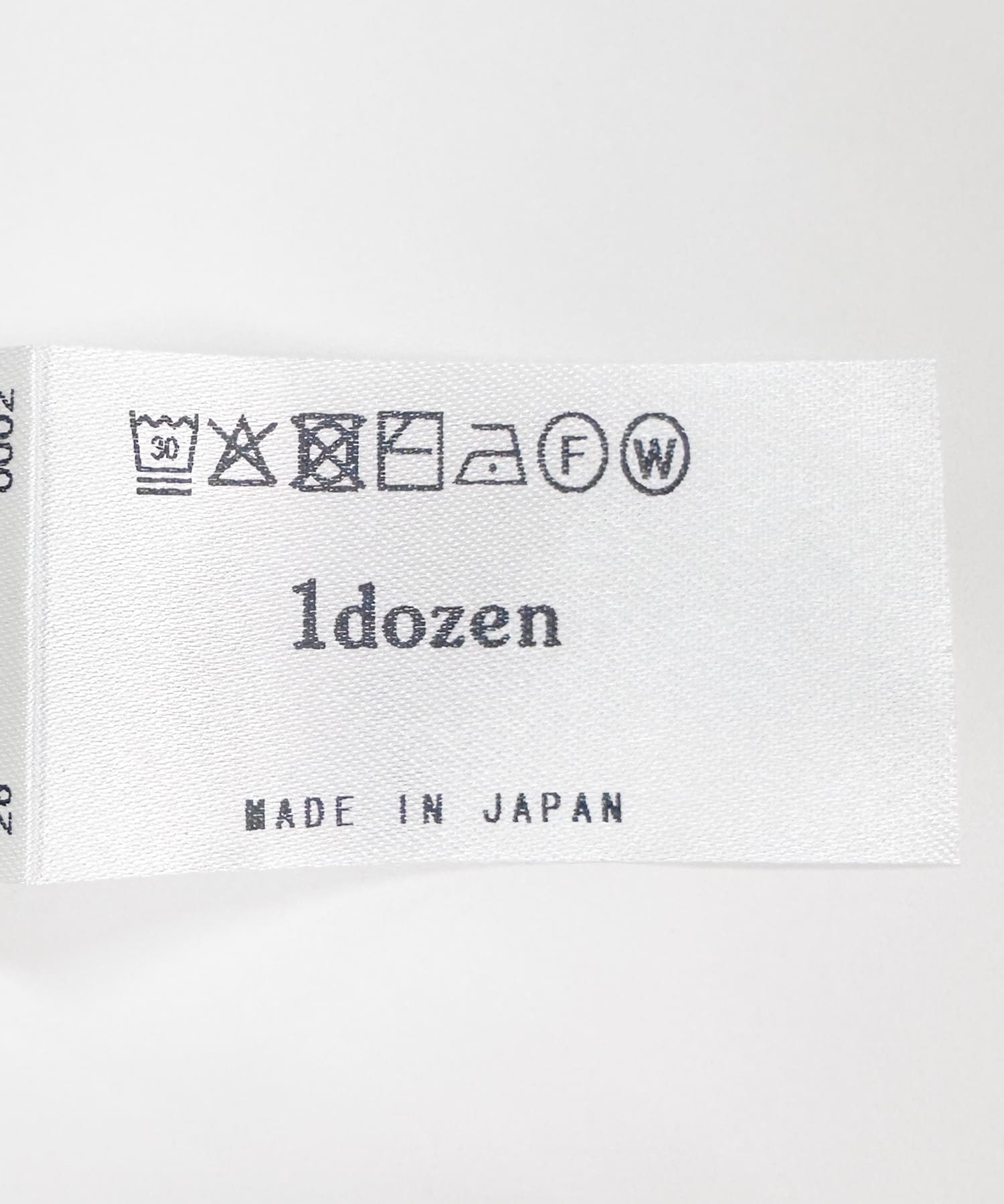 1dozen　リラックスプルオーバー BLACK 1