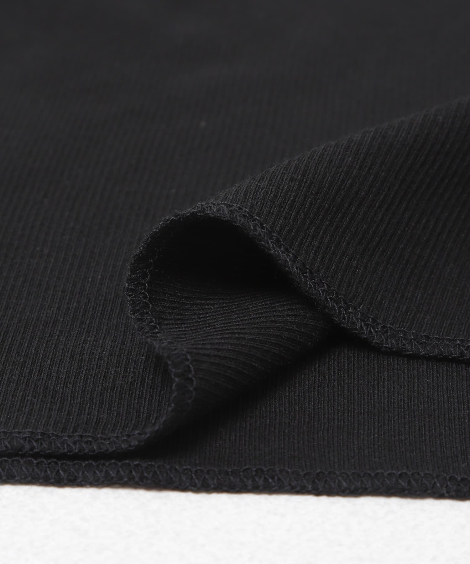 MEYAME　SOFT RIB TURTLENECK BLACK Free