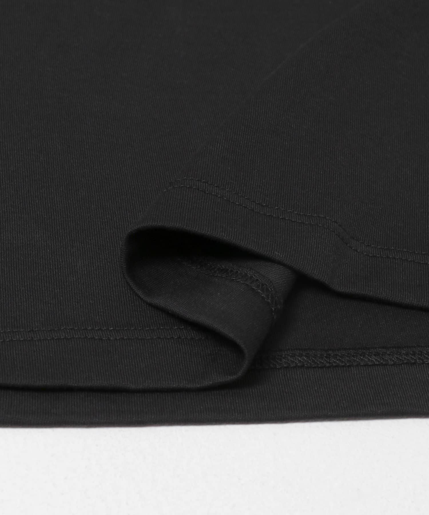 handvaerk　BOTTLE NECK LONG-SLEEVE T-SHIRT BLACK S