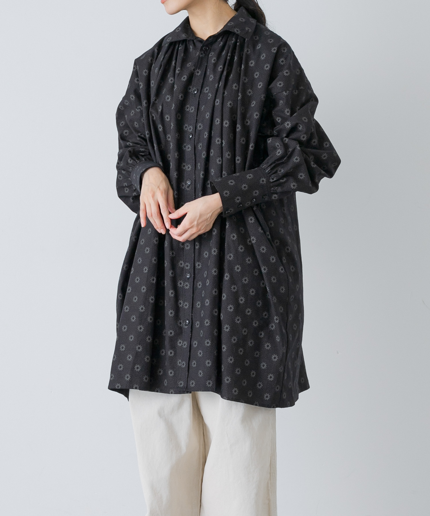 NOHRA　ORIGINAL PRINT BLOUSE