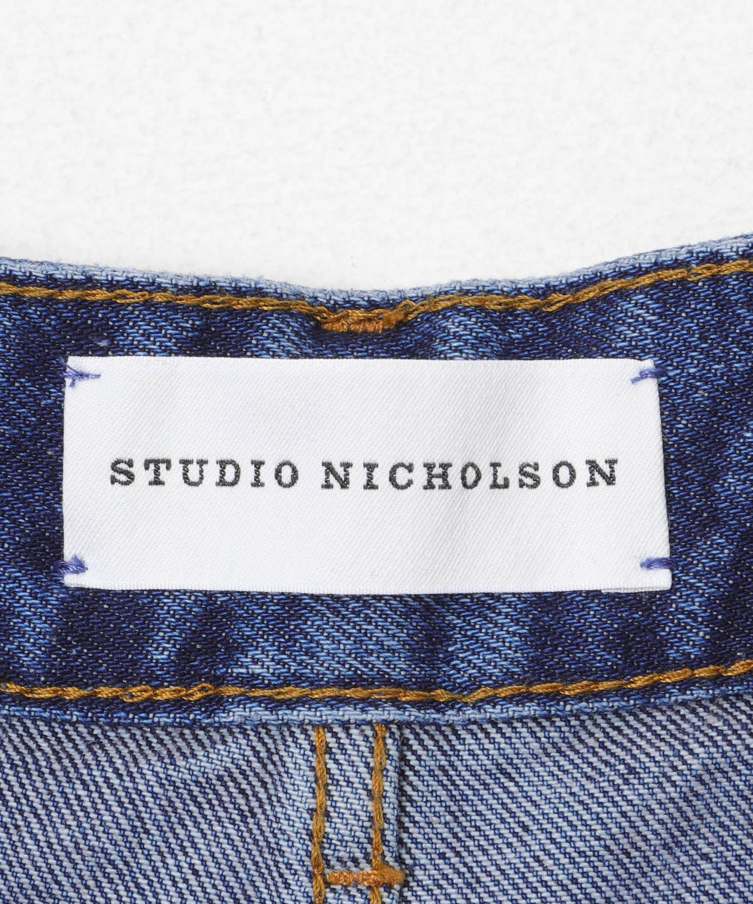 STUDIO NICHOLSON　CHALCO W INDIGO XS