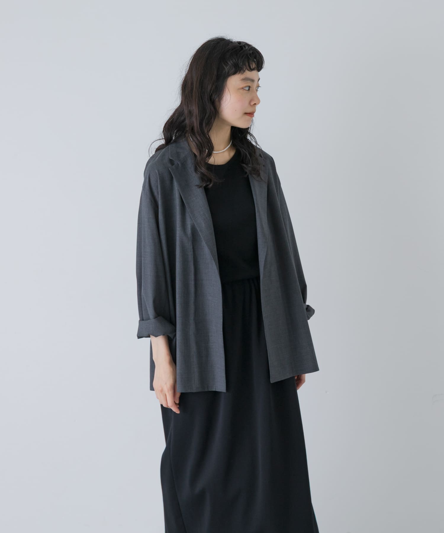 YLEVE　WOOL TROPICAL WORK JACKET