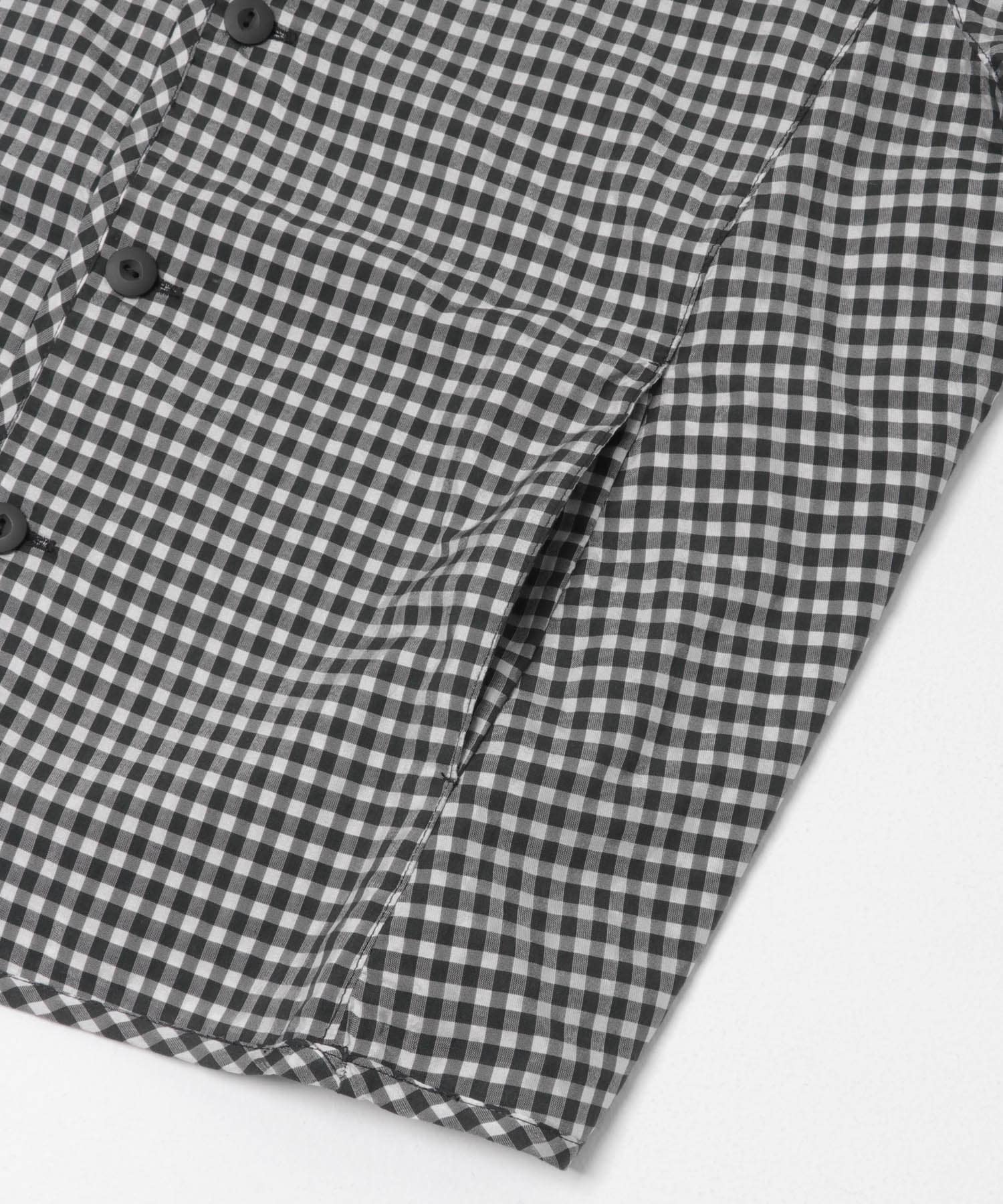 Yoli　GINGHAM REVERSIBLE JACKET BLACKBLACK 1