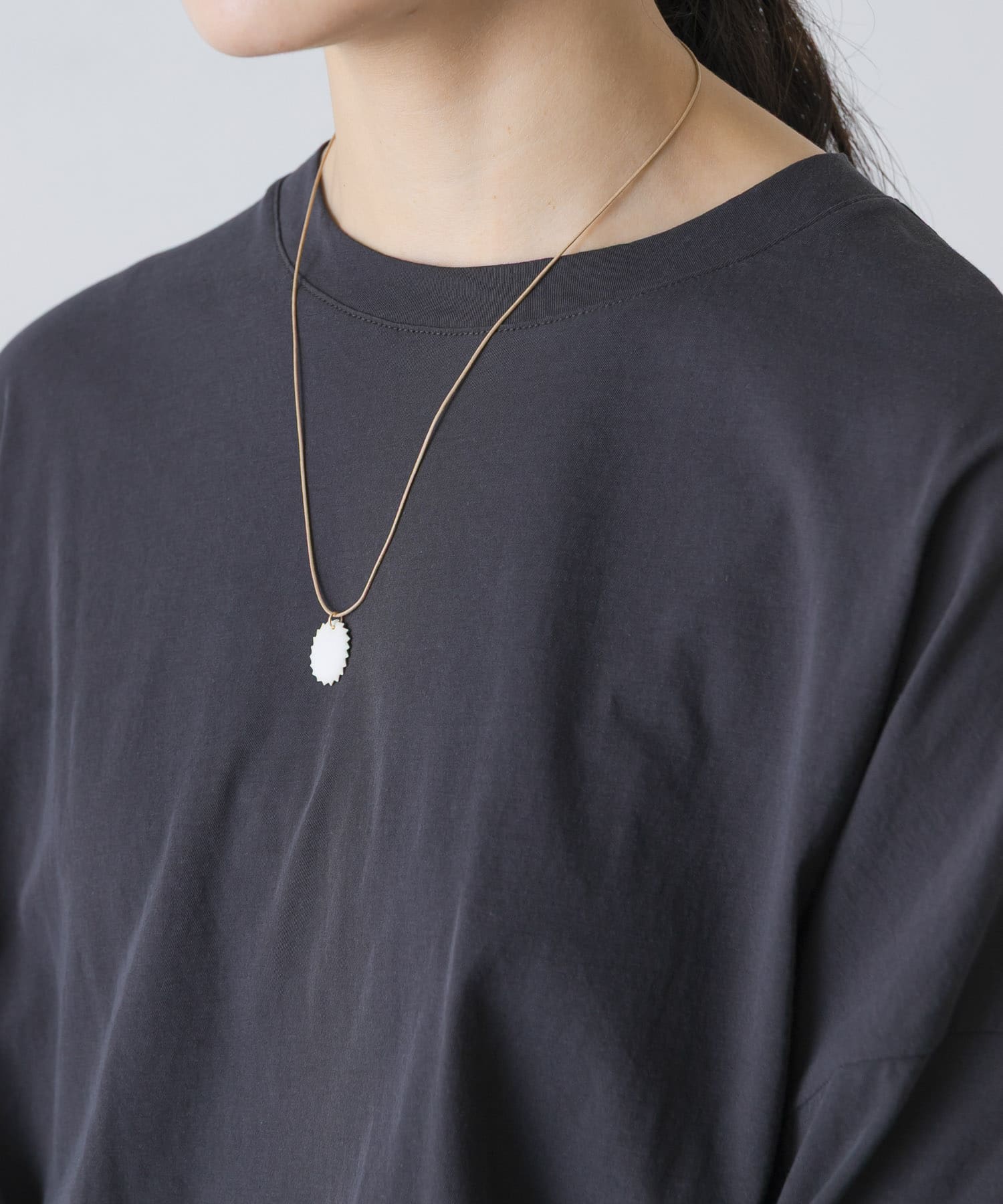 SIRI SIRI　SHIPPO NECKLACE WHITE -