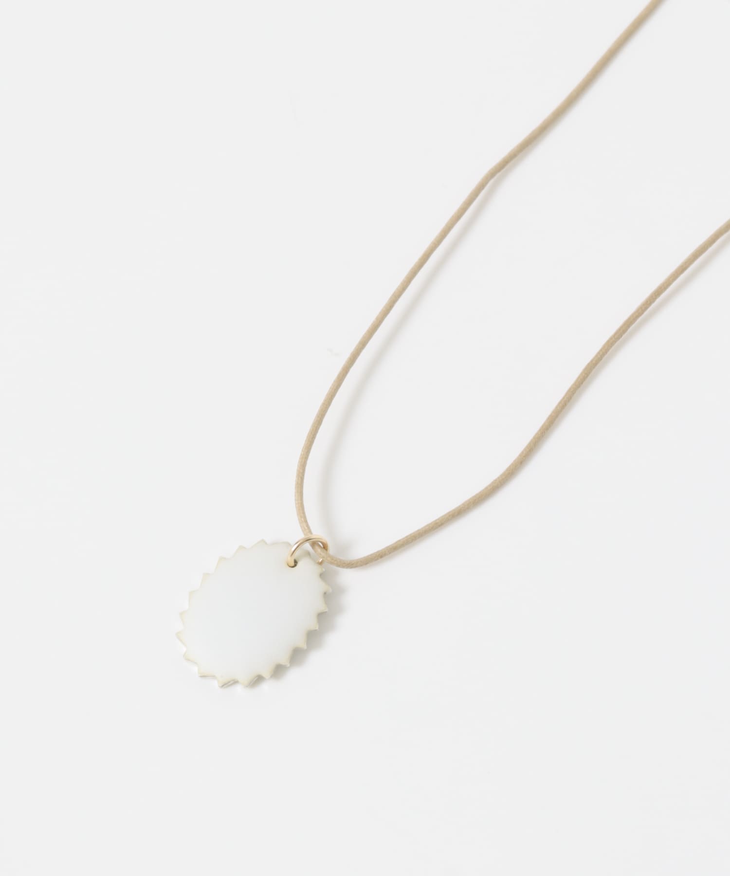 SIRI SIRI　SHIPPO NECKLACE WHITE -
