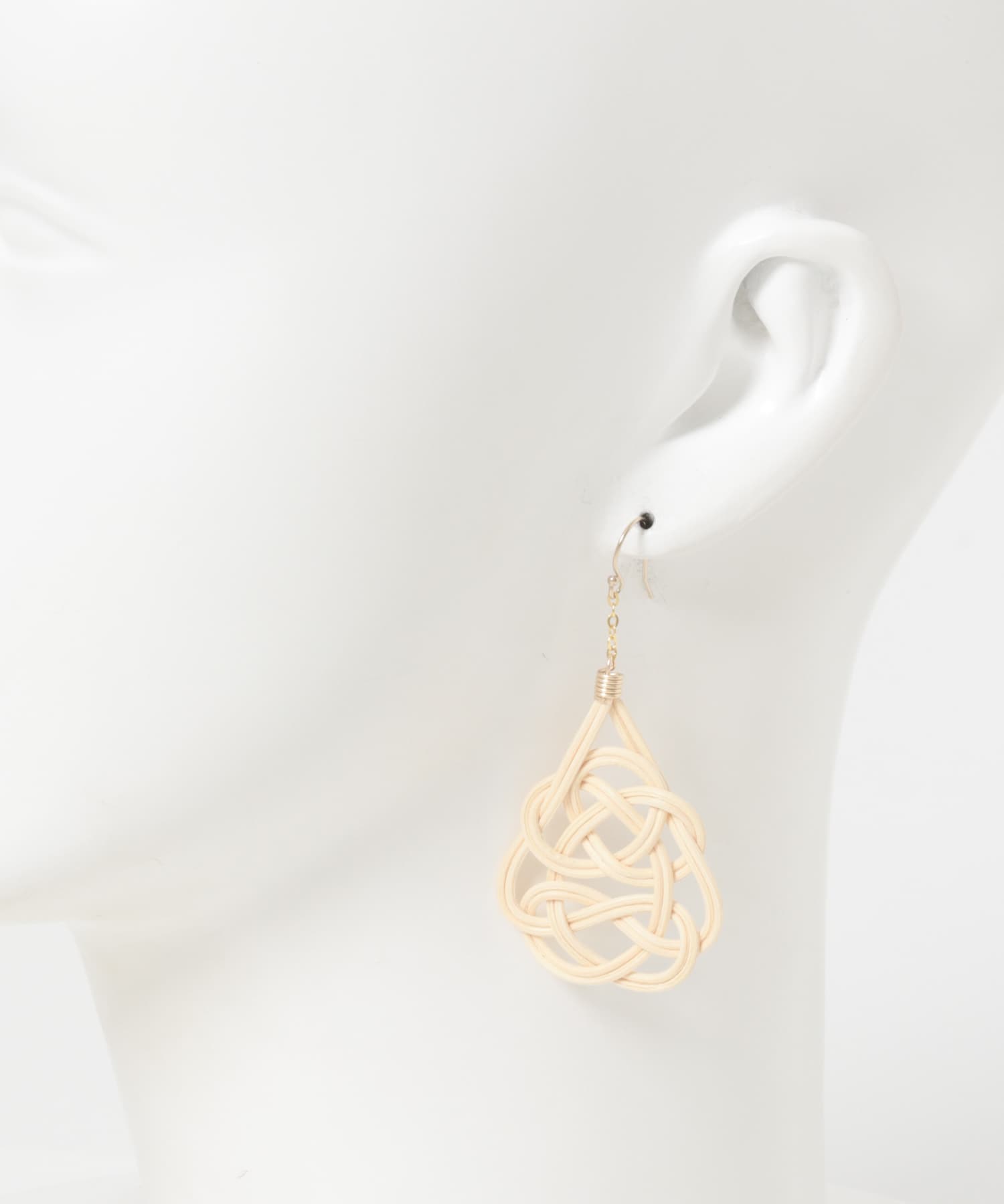 SIRI SIRI　ARABESQUE EARRINGS 1 BEIGE -