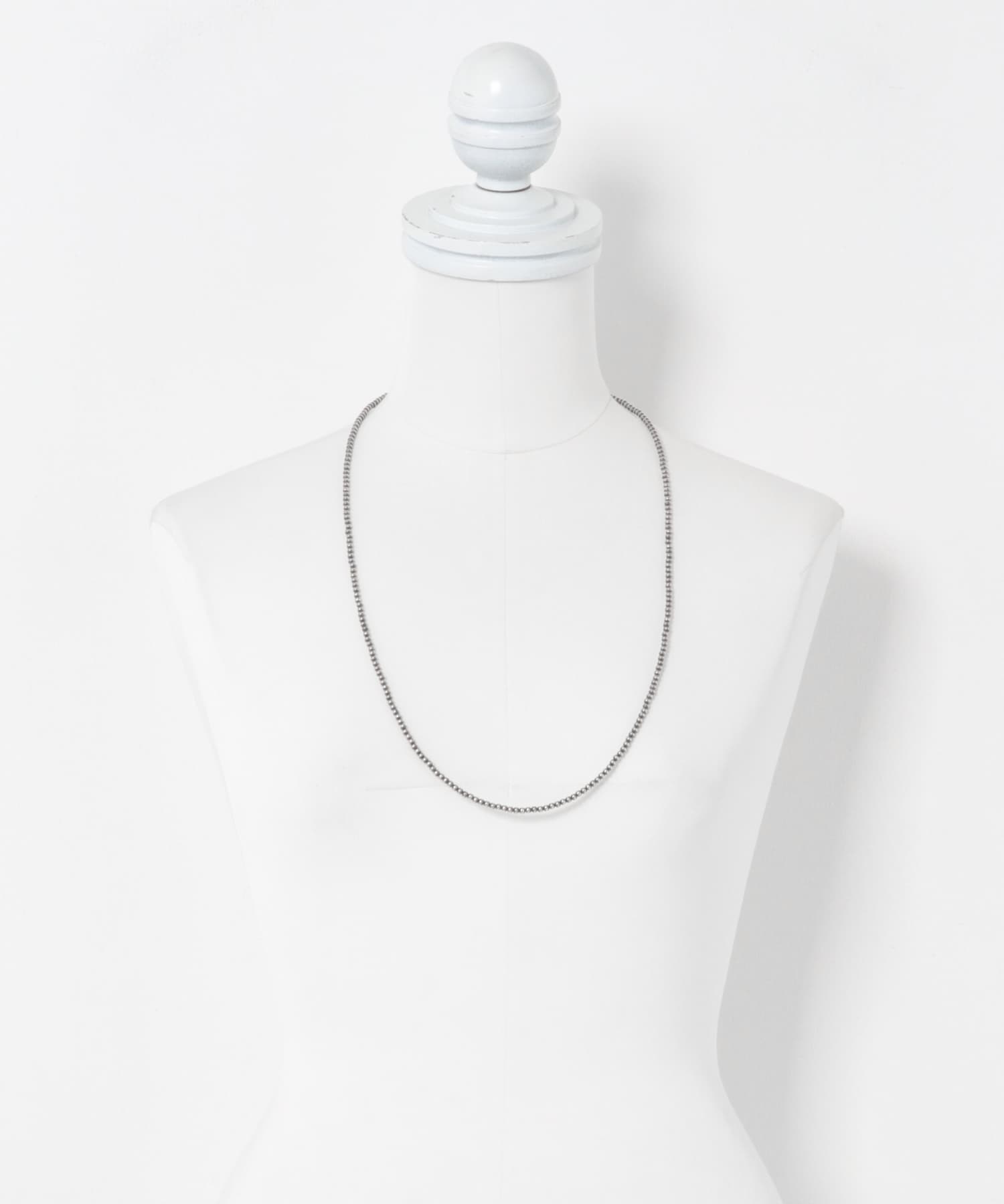 ERICKA NICOLAS BEGAY　PLAIN DESIGN NECKLACE 70 OXIDIZED 70