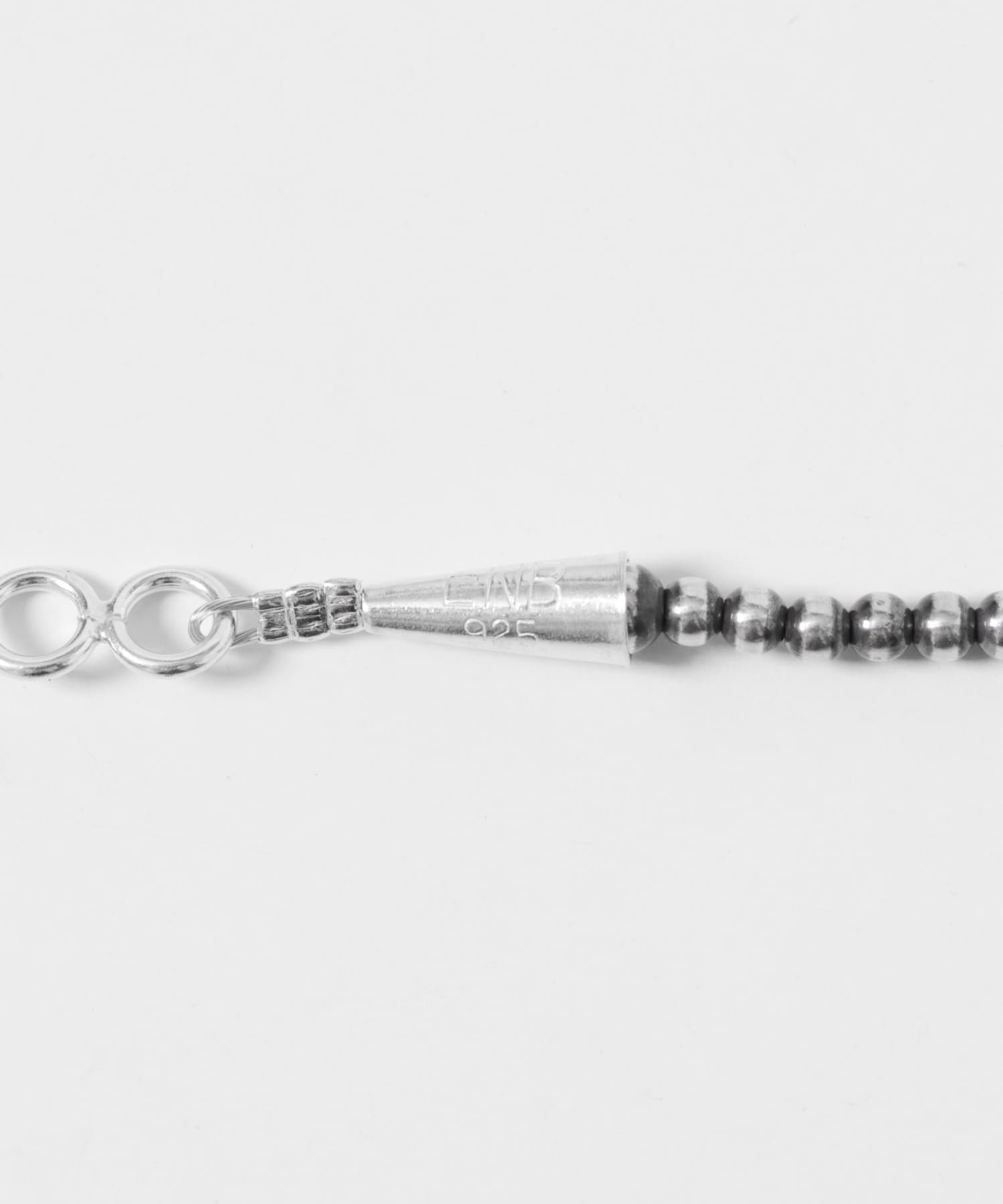 ERICKA NICOLAS BEGAY　PLAIN DESIGN NECKLACE 70 OXIDIZED 70